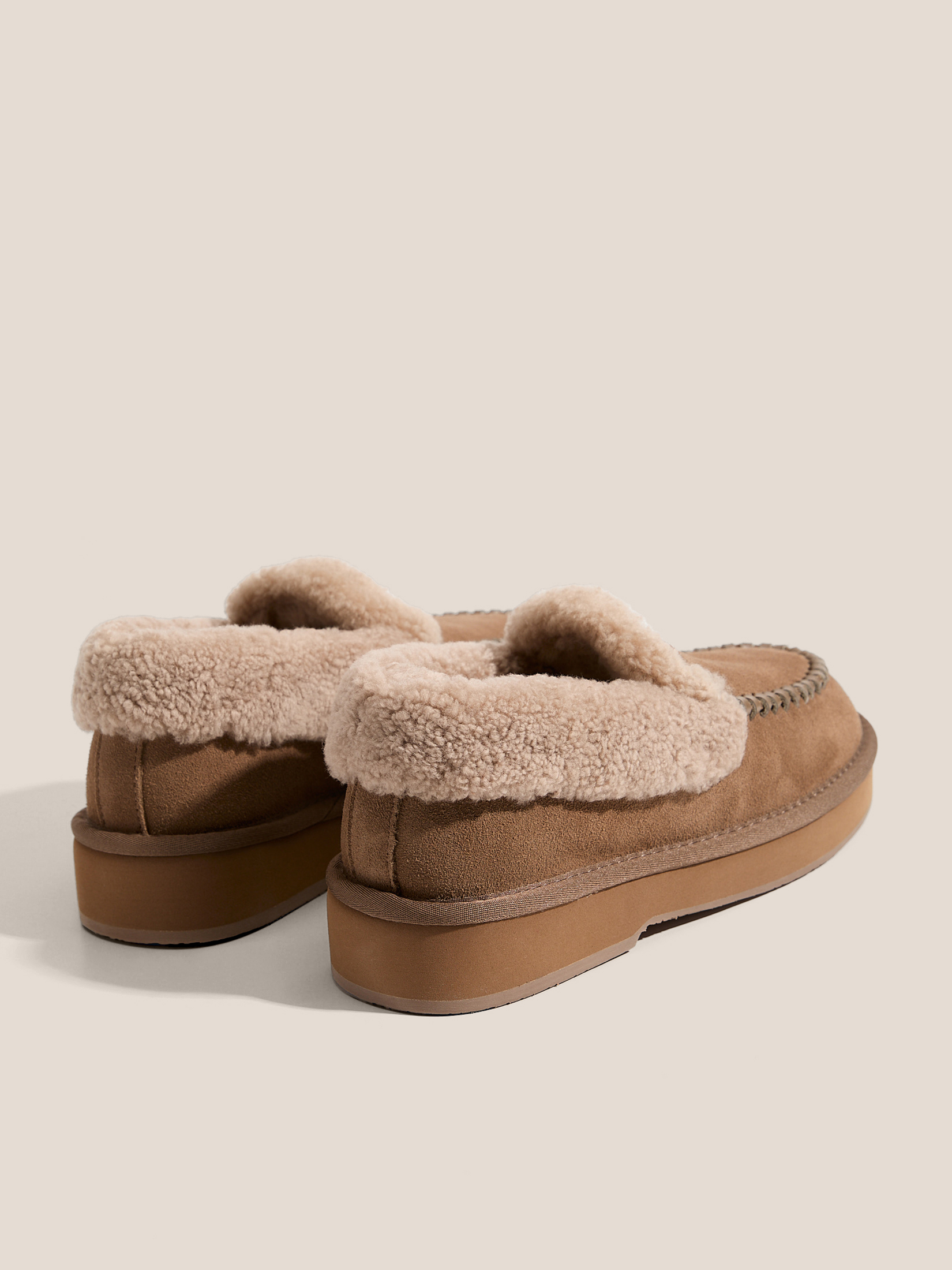 Женские высокие лоферы TENDANCE 4938613, бежево-коричневый