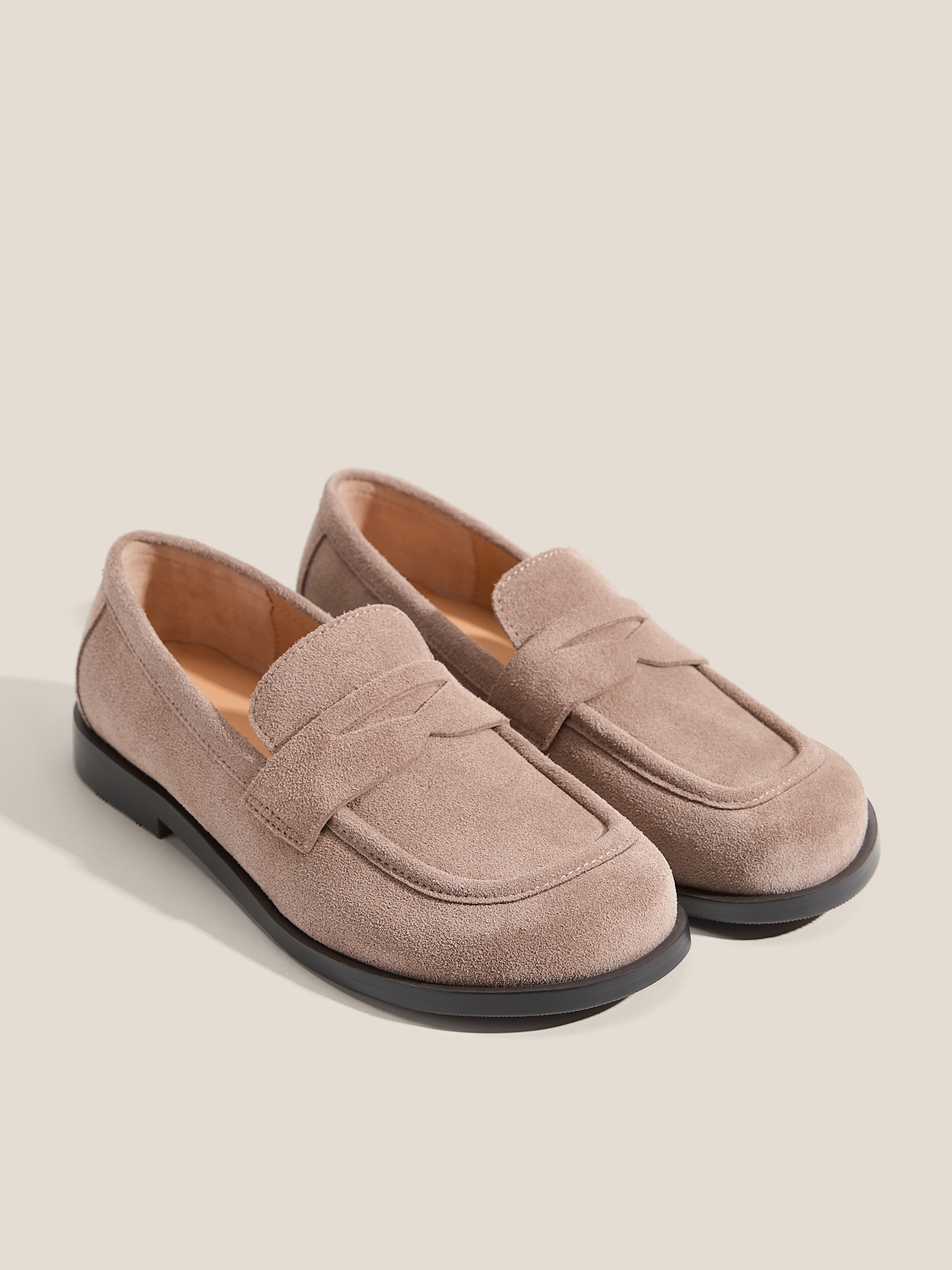 Женские лоферы TENDANCE 4955871, серо-бежевый