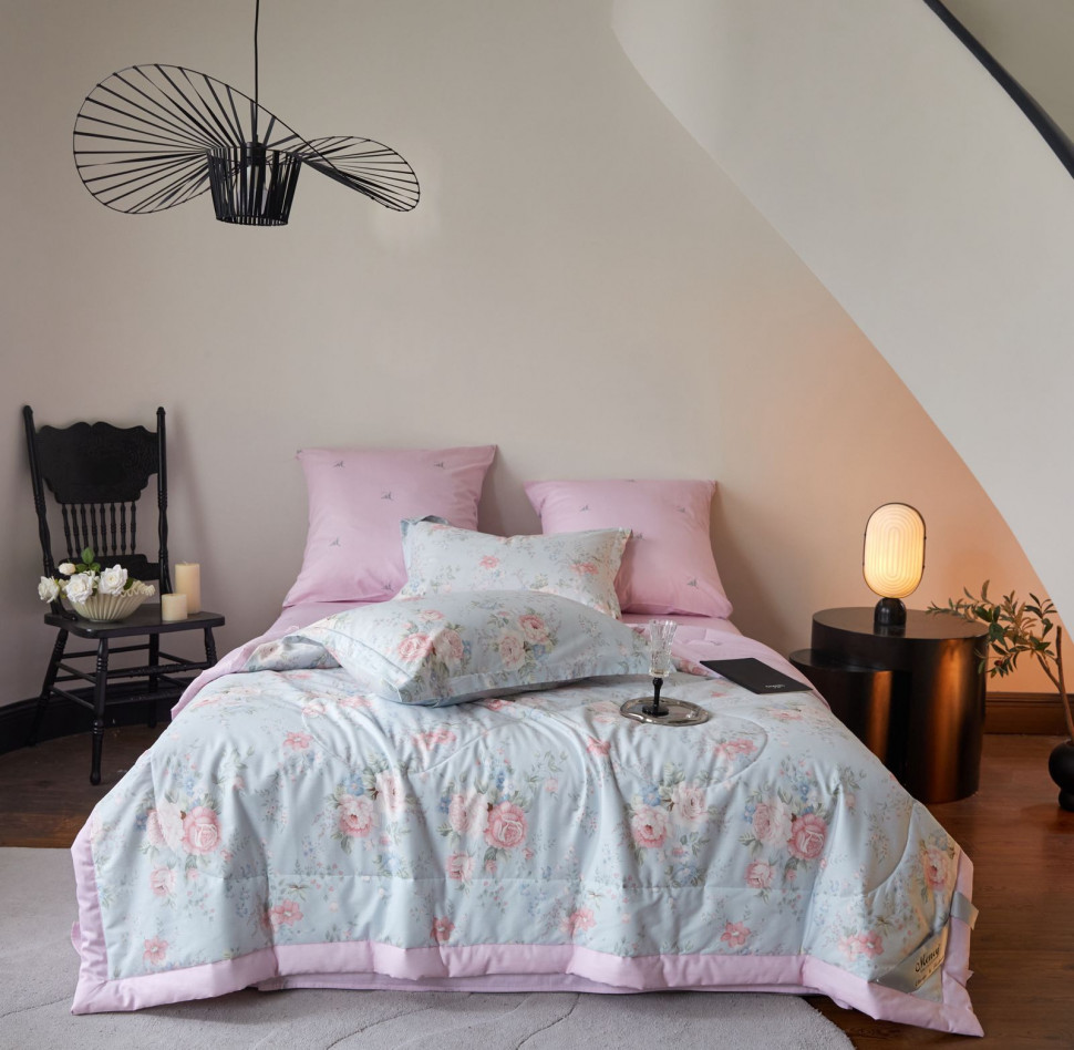 Одеяло Mency Cotton с простыней и навлочками ODMENC010