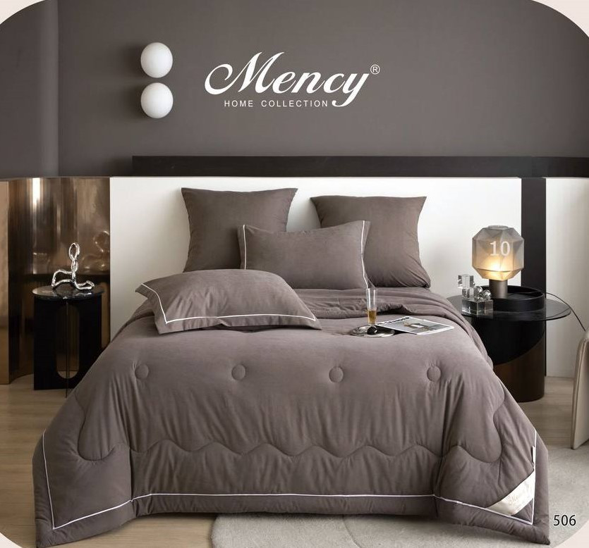 Одеяло Mency с простыней и наволочками Бархат Сатин ODMEBRS04