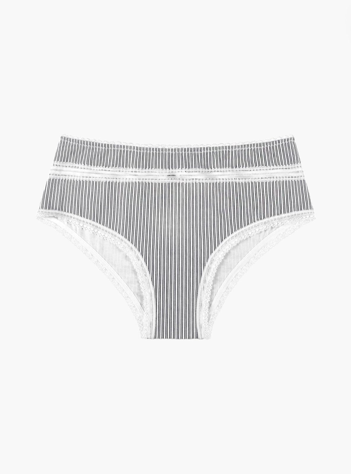 Трусы слипы из хлопка серые Indefini (Арт.141000-1425LUS)