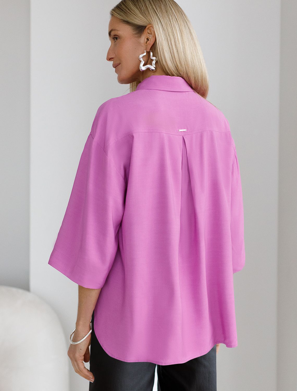 Блузка из премиальной вискозы и лиоцелла