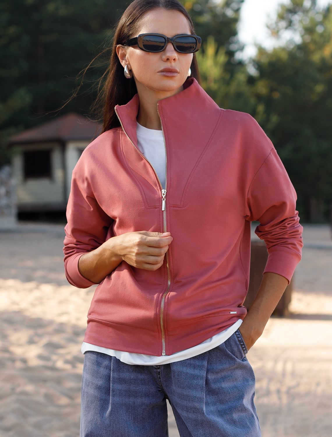 Жакет из тонкого премиального футера с эластаном