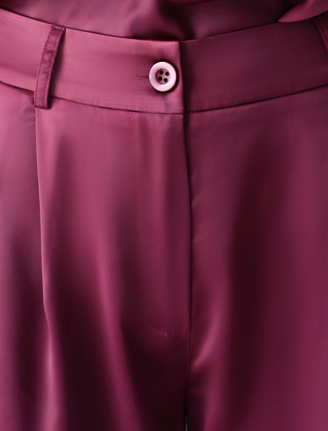 Брюки палаццо широкие из струящегося сатина