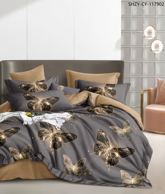 Постельное белье сатин люкс - Золотая бабочка