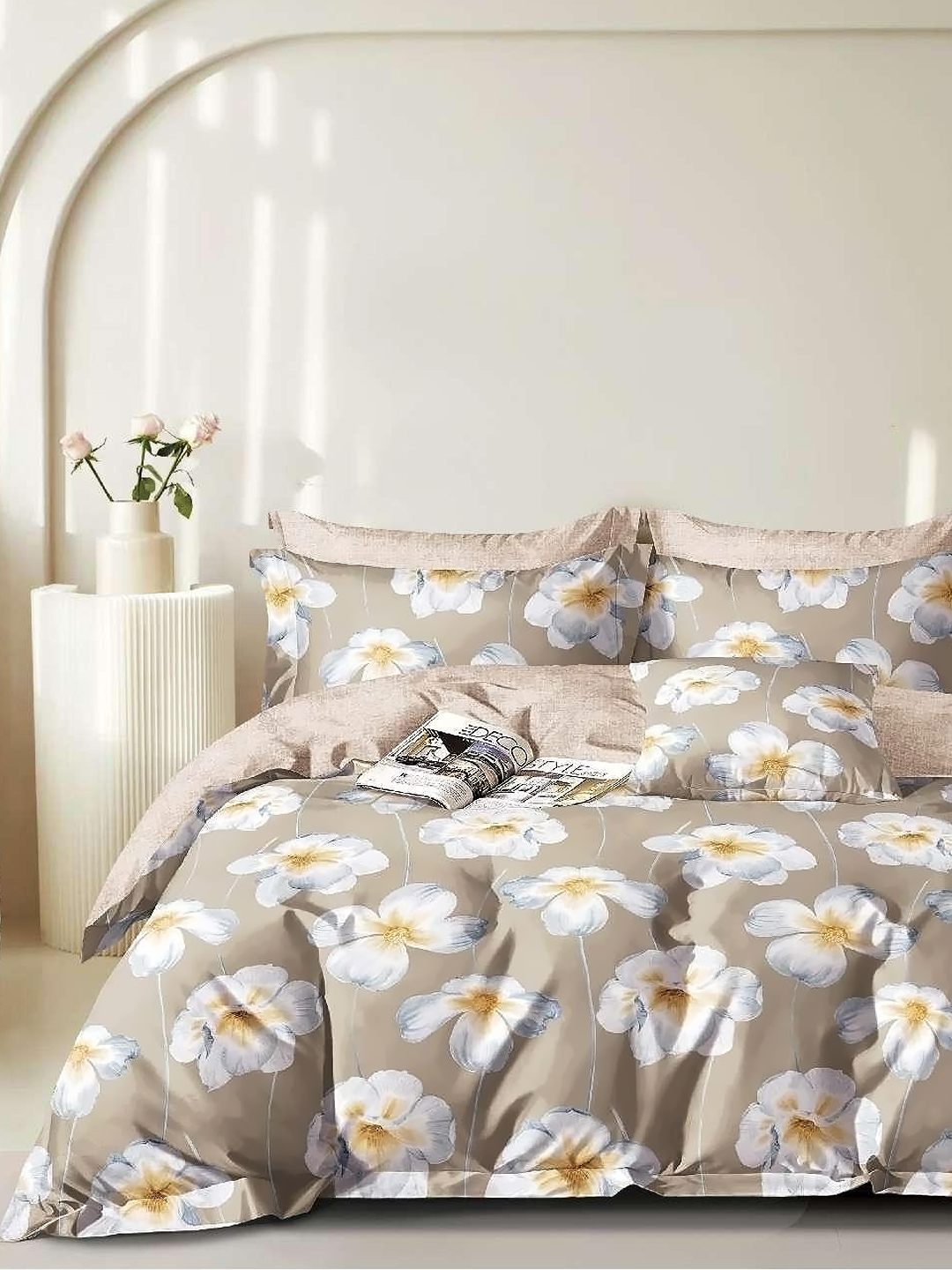 Постельное белье сатин элит на молнии - Мелодия весны