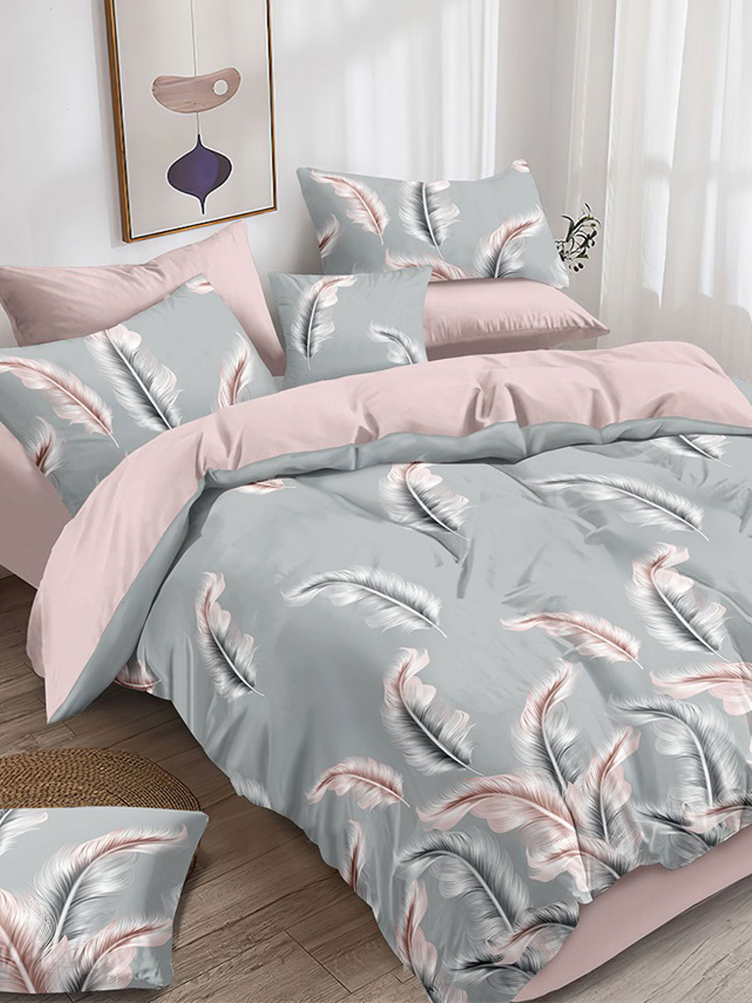 Постельное белье поплин эксклюзив на молнии - Воздушный танец