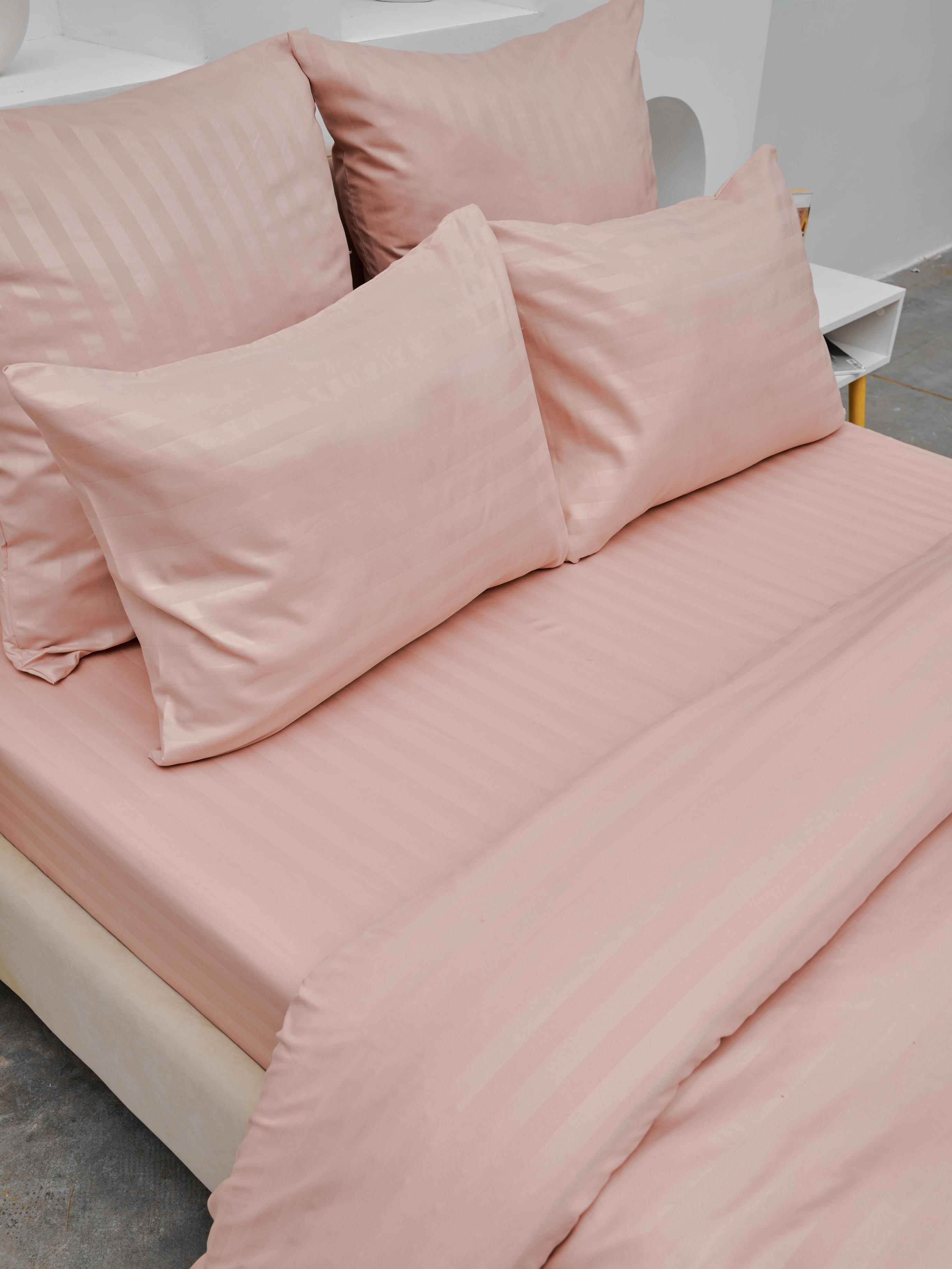 Пододеяльник Микрофибра Страйп - Пудра