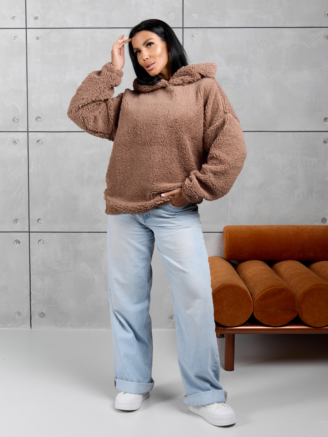 Толстовка мод.1770/2 (оверсайз)