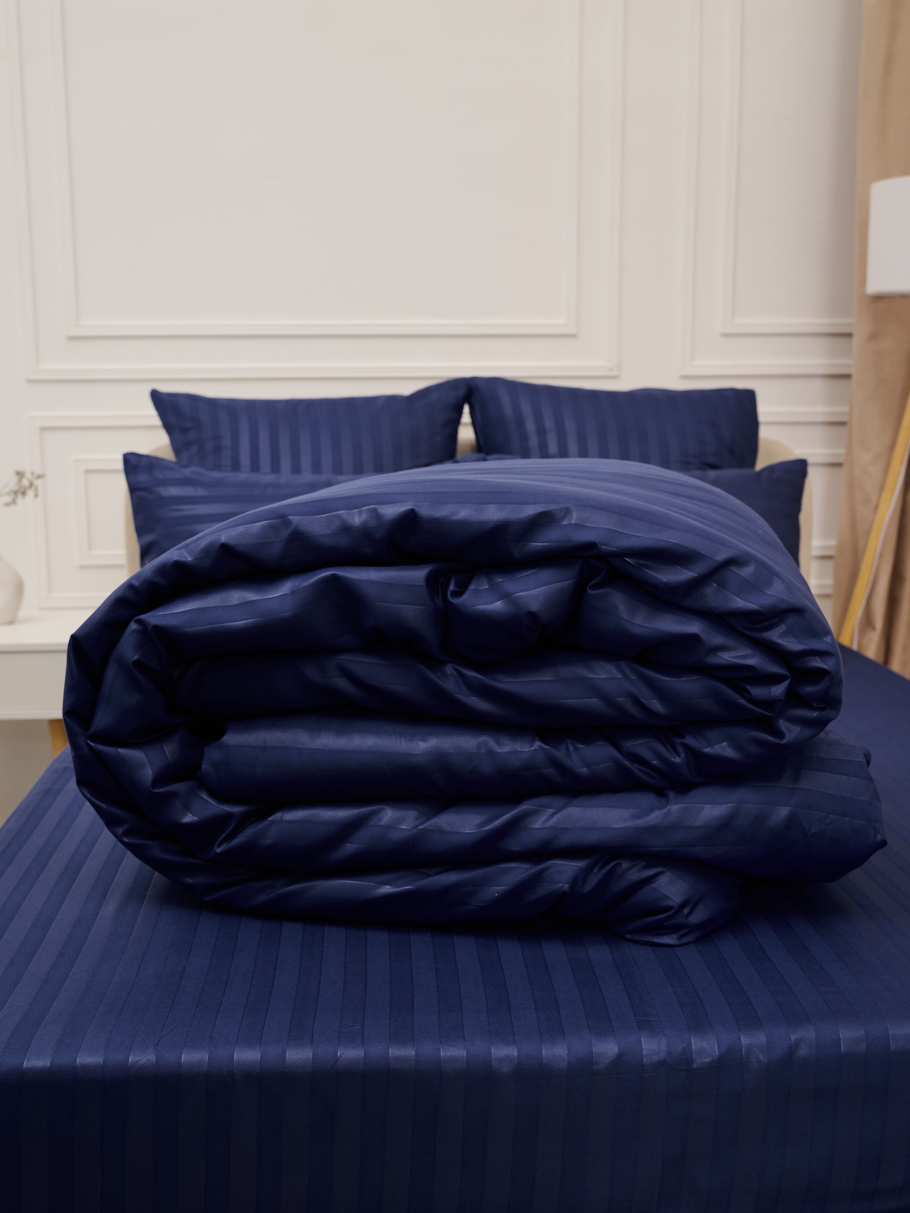 Пододеяльник Микрофибра Страйп - Синий