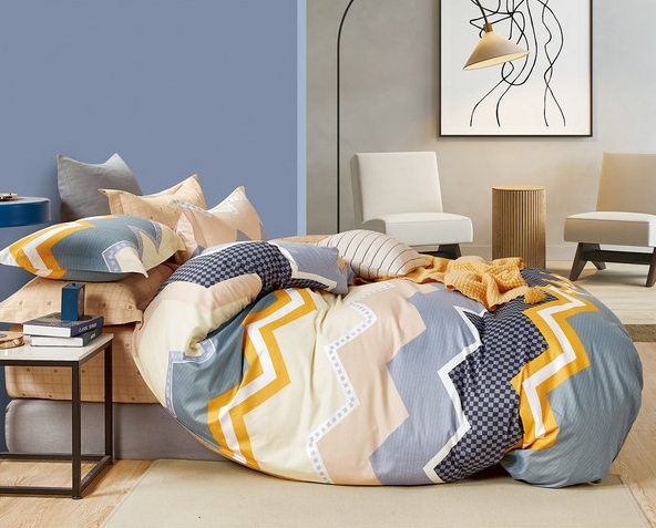 Постельное белье сатин люкс - Графика