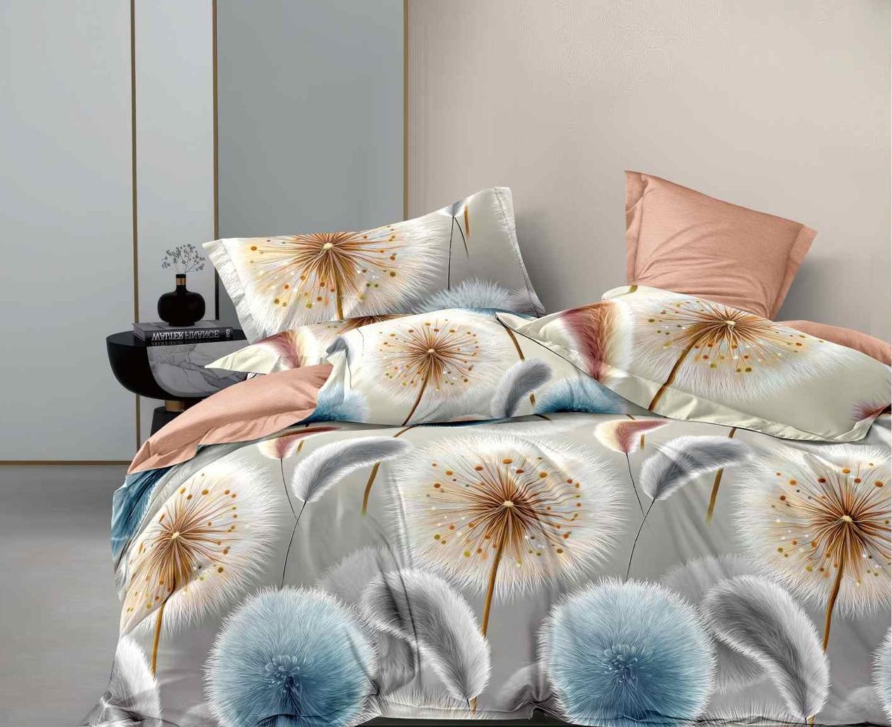 Постельное белье поплин эксклюзив на молнии - Воздух