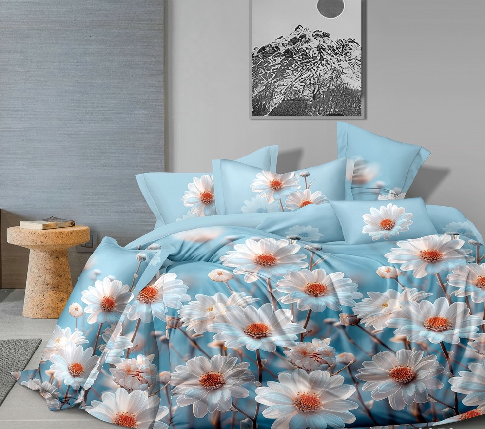 Постельное белье бязь люкс - Ромашки