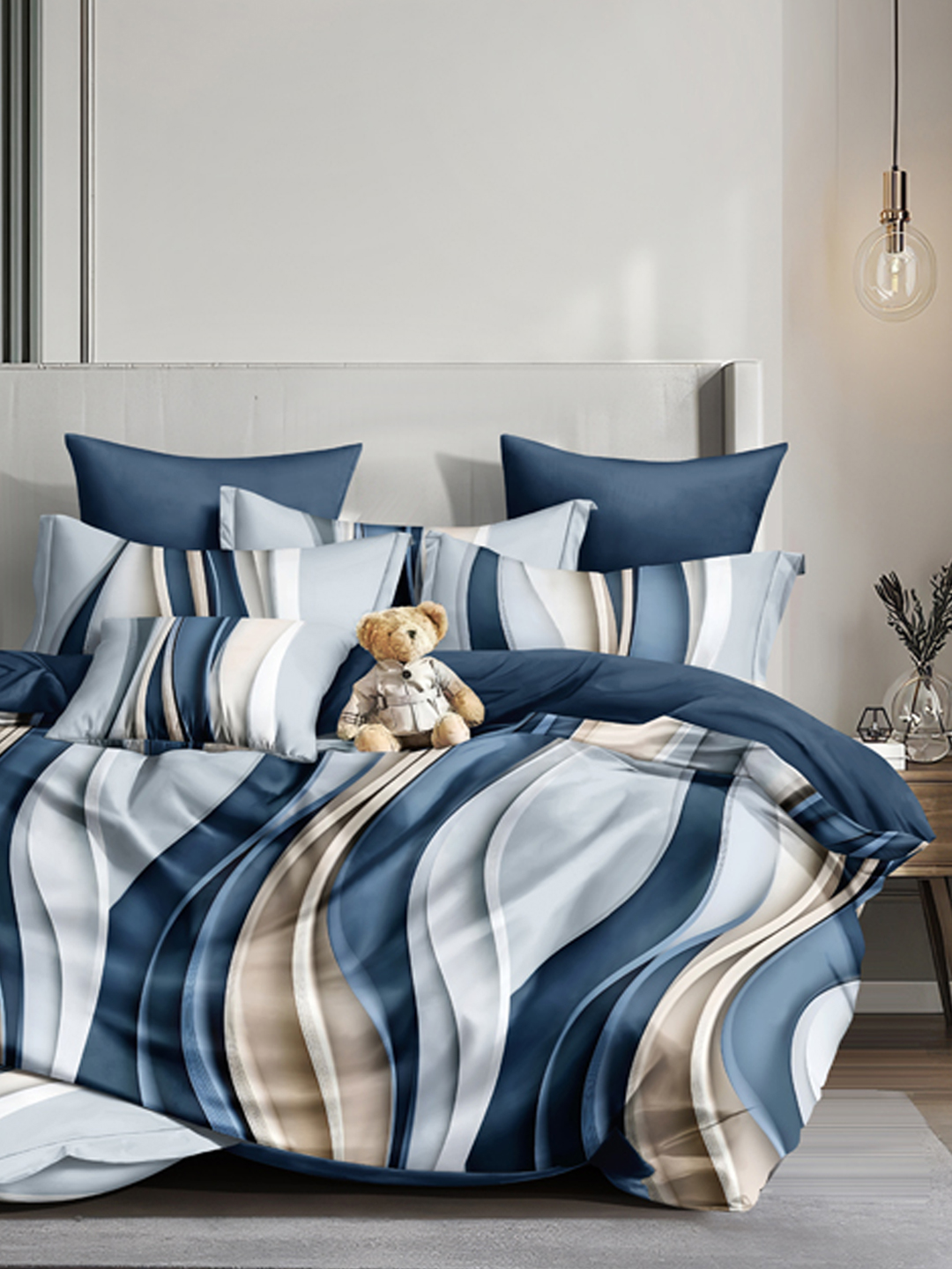 Постельное белье поплин люкс - Волны