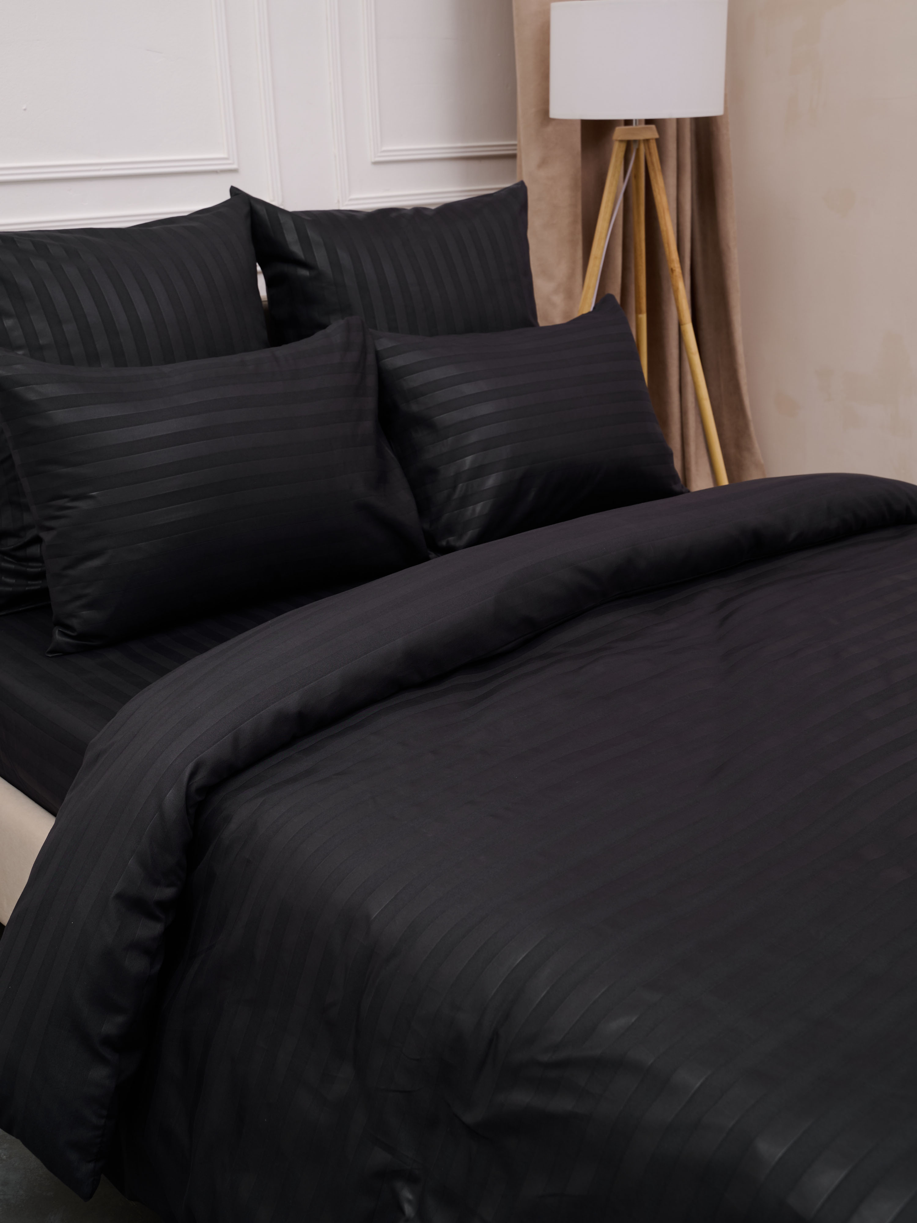 Пододеяльник Микрофибра Страйп - Графит