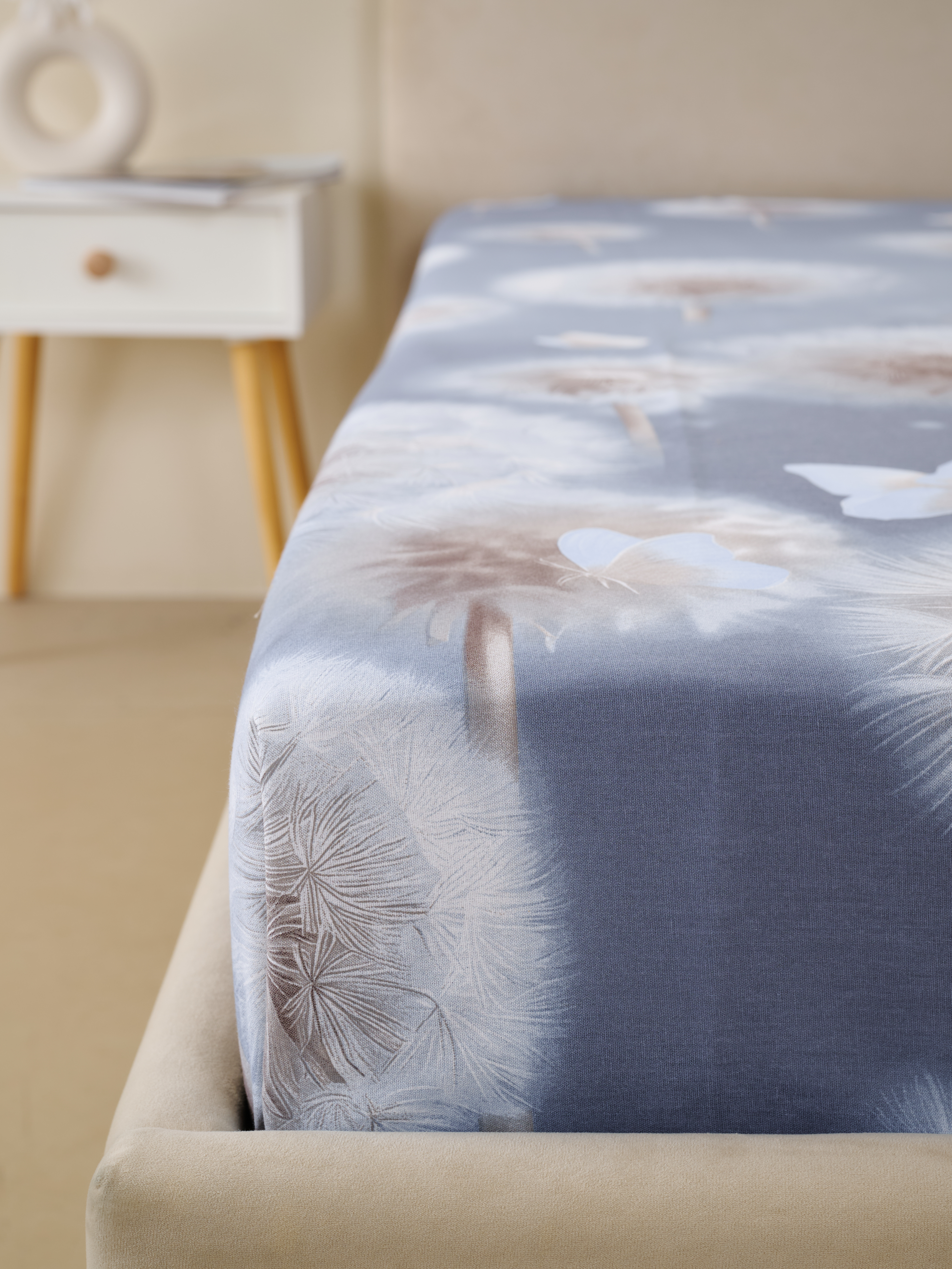 Простыня Бязь Люкс - Одуванчики