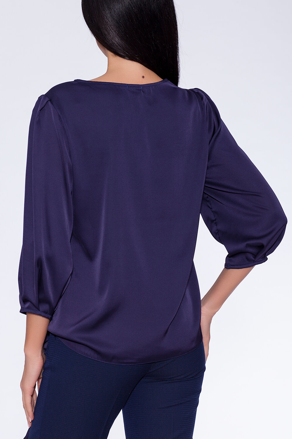 ст. цена1146руб.! VISERDI Блузка 1901-снн 218680Синий