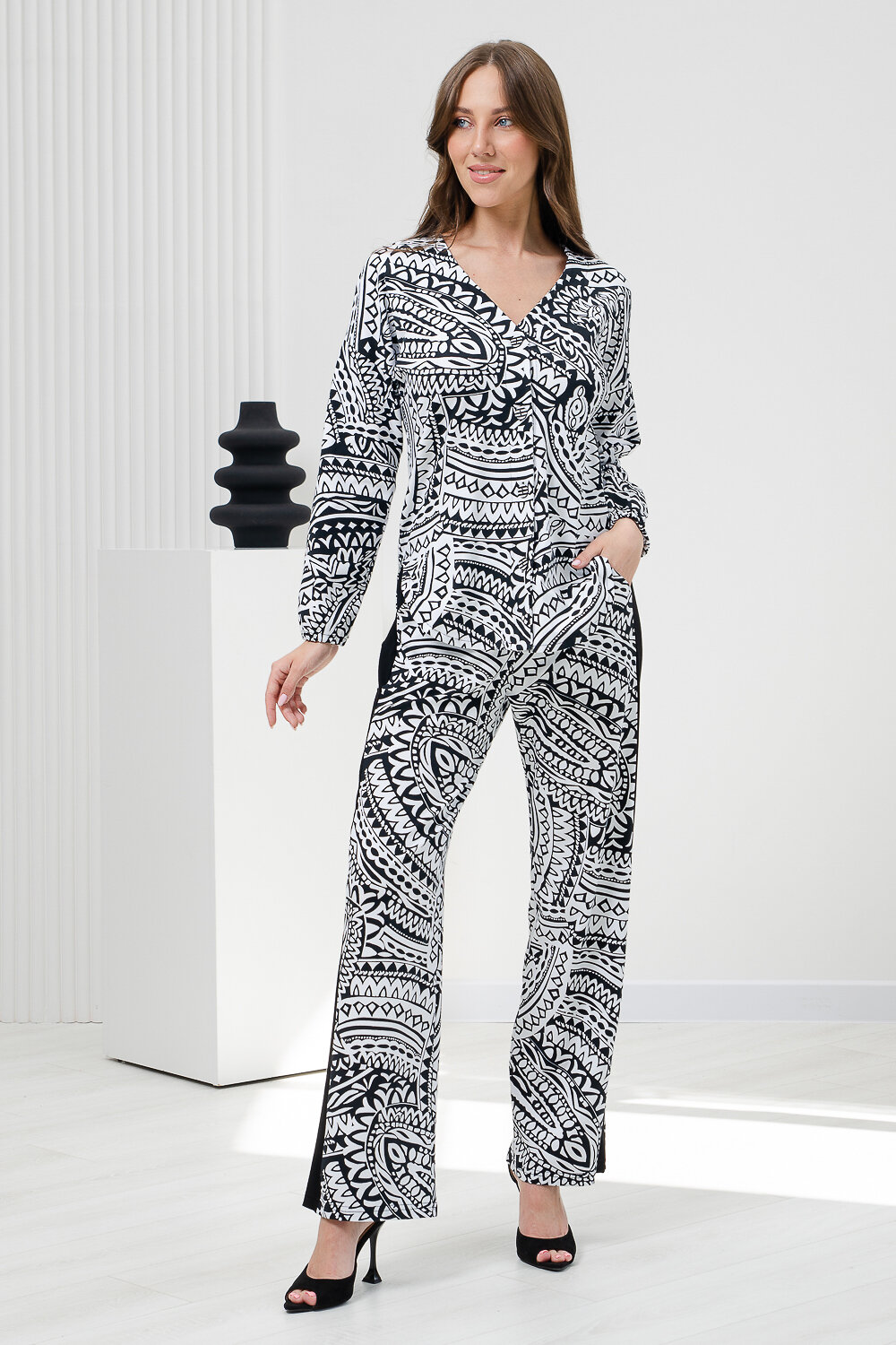 ст. цена1080руб.! Натали Туника 8367орнамент