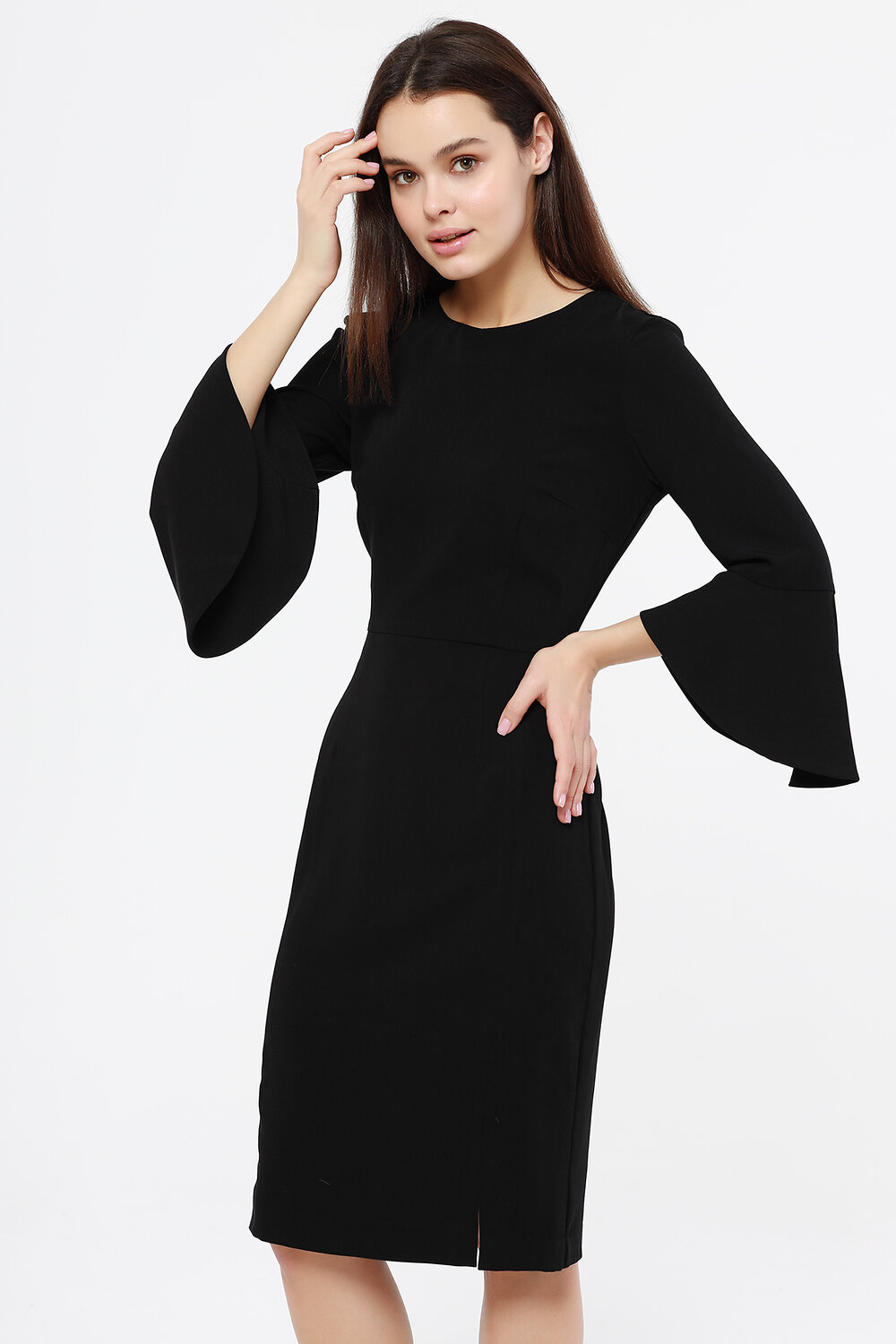 ст. цена1758руб.! VISERDI Платье 10177-чер 410980Черный