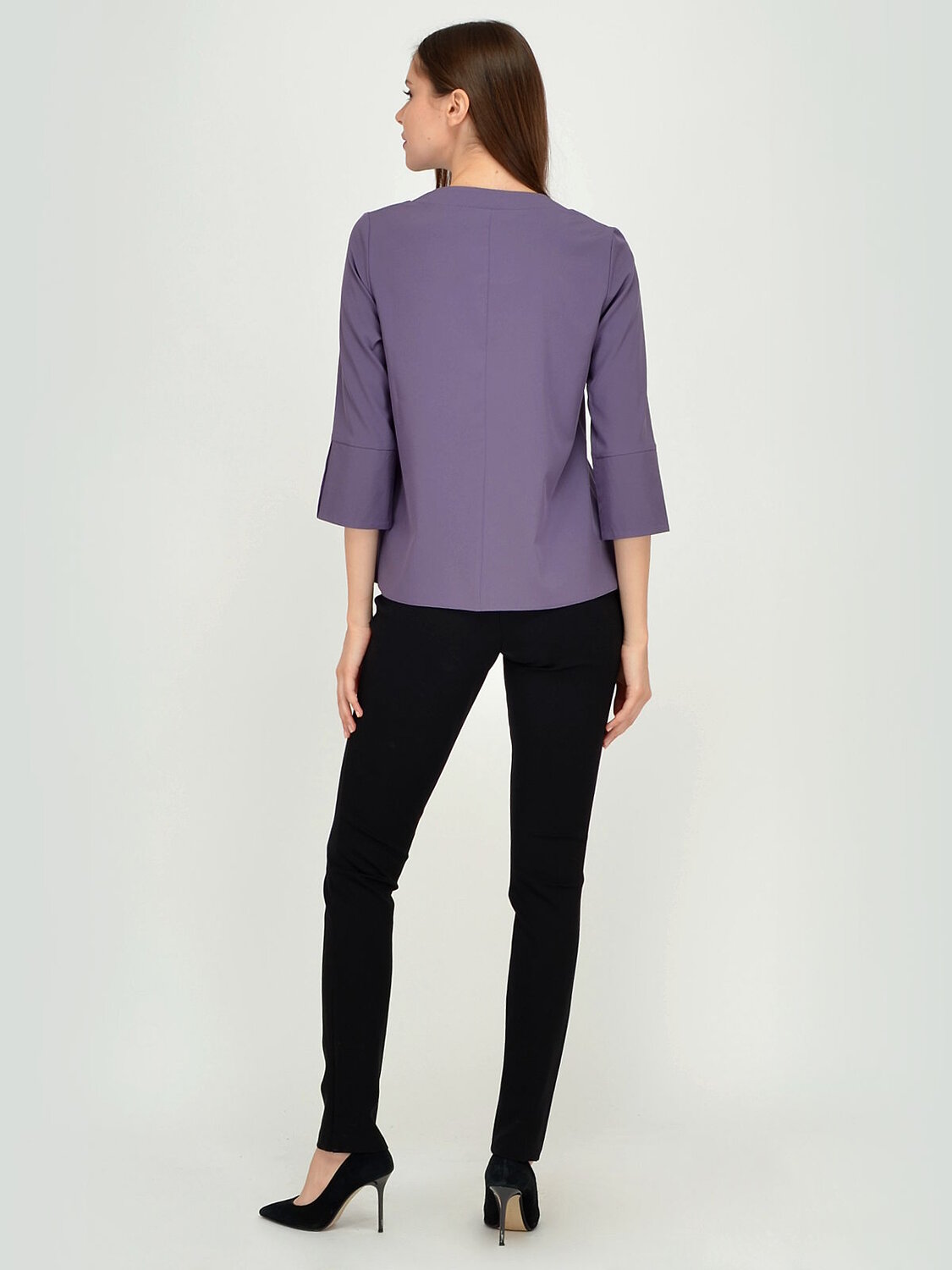 ст. цена1092руб.! VISERDI Блузка 10037-флт 250560Фиолетовый