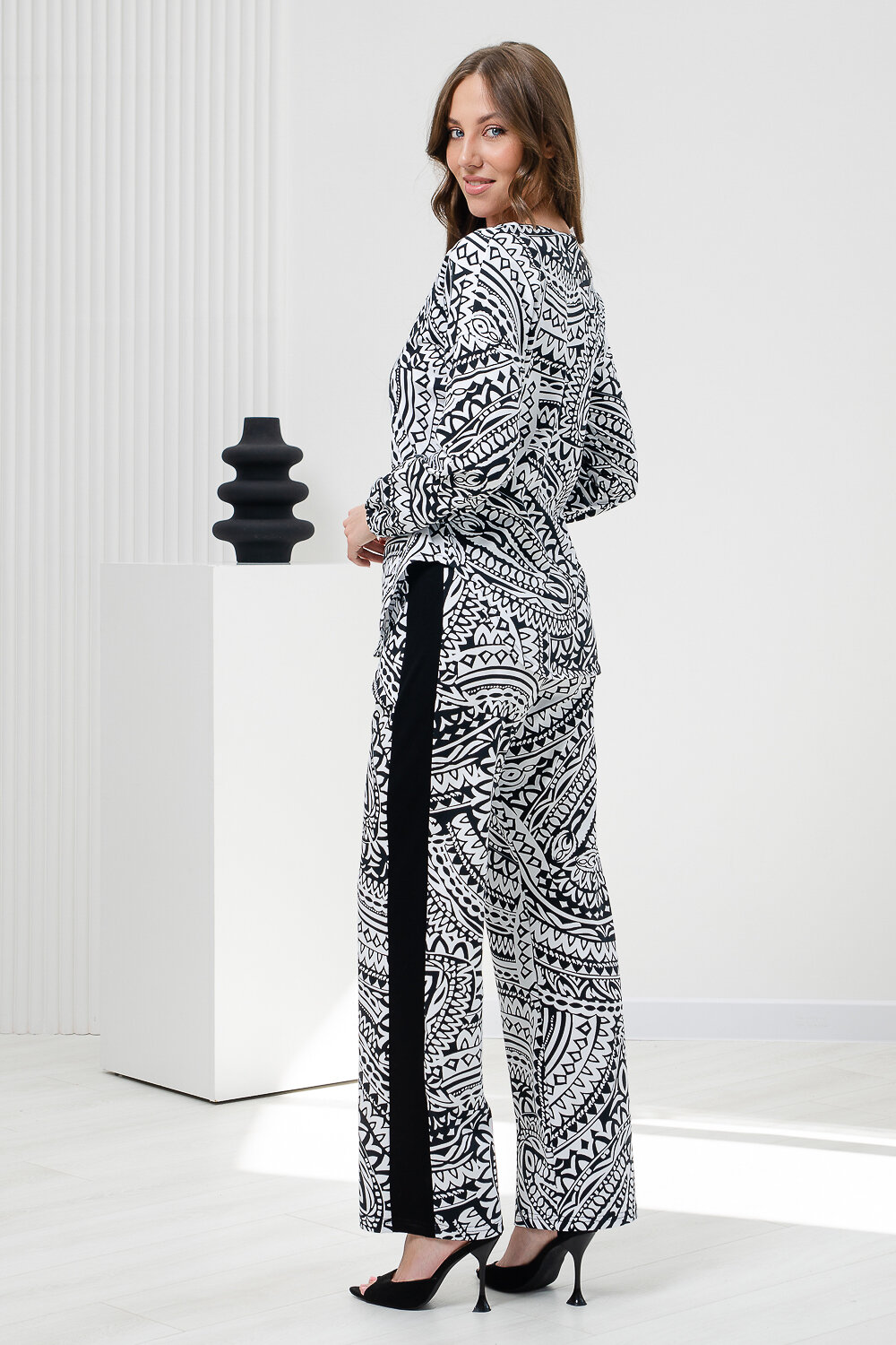 ст. цена1080руб.! Натали Туника 8367орнамент