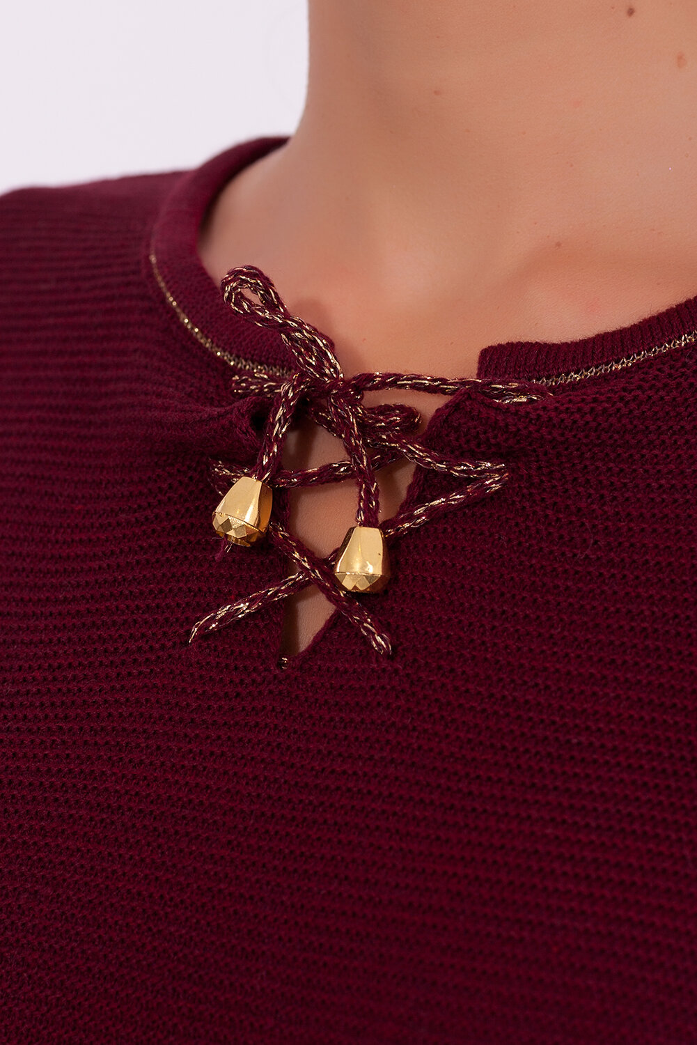 ст. цена1374руб.! VISERDI Джемпер 7050-брд 119815Бордовый