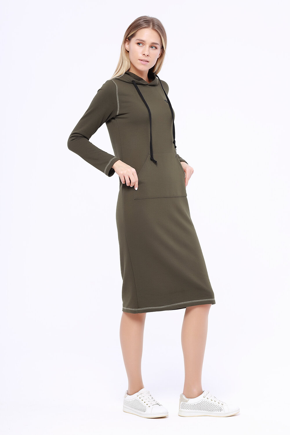 ст. цена1380руб.! VISERDI Платье 3136-хак 319905Хаки