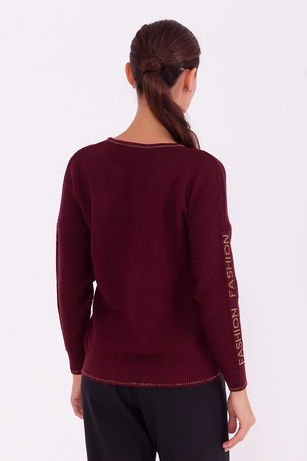 ст. цена1374руб.! VISERDI Джемпер 7050-брд 119815Бордовый