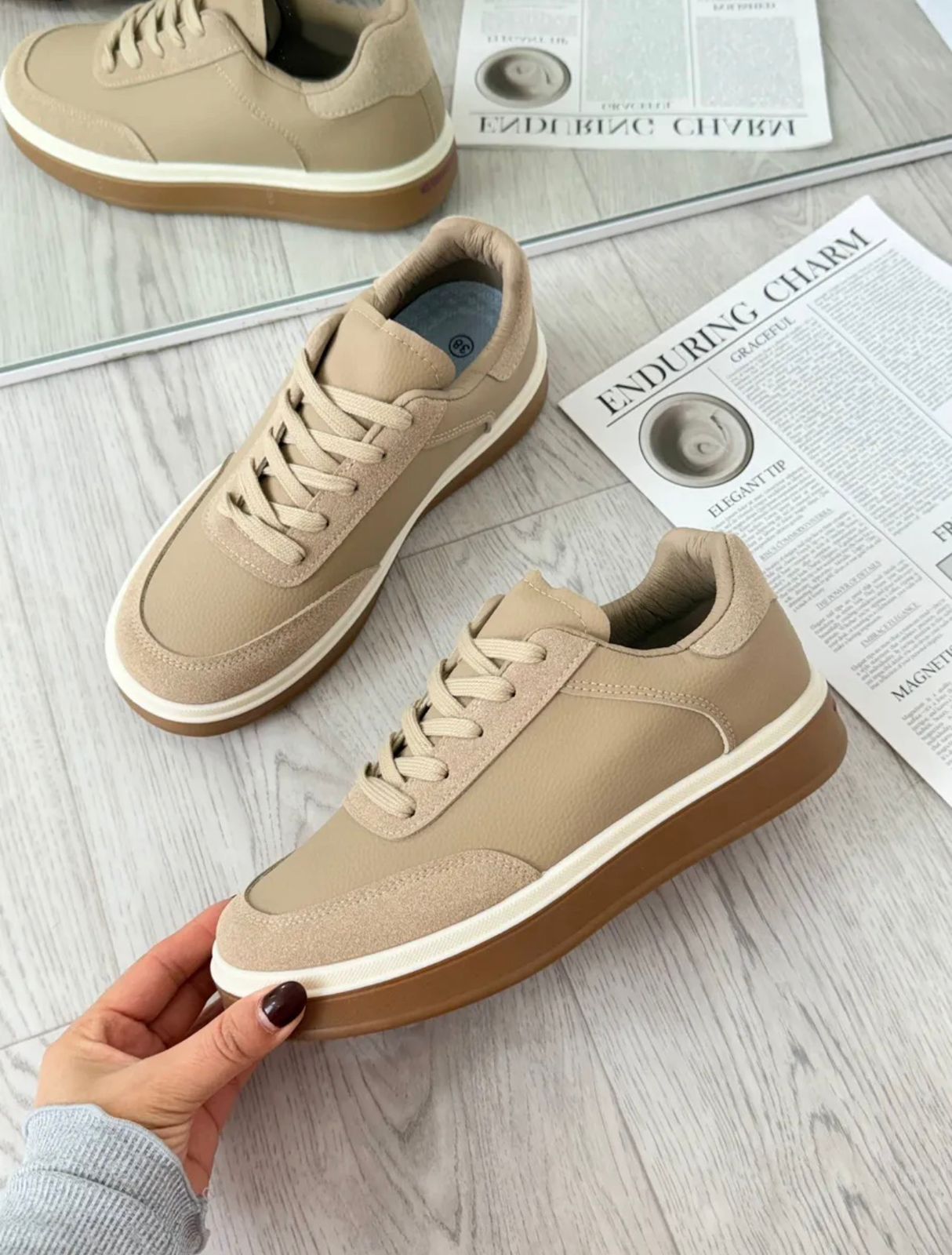 Кроссовки женские, код 7381362