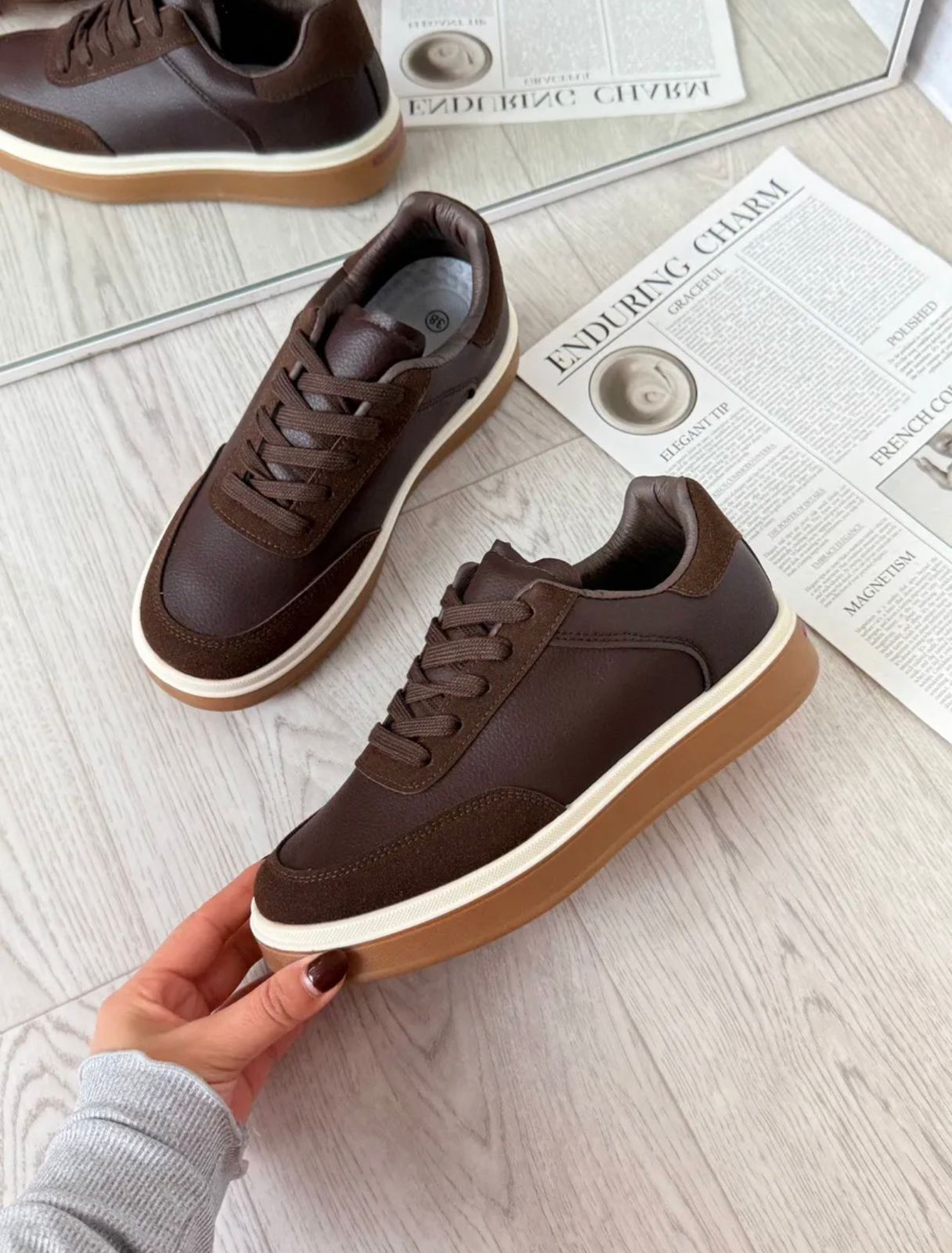 Кроссовки женские, код 7381363