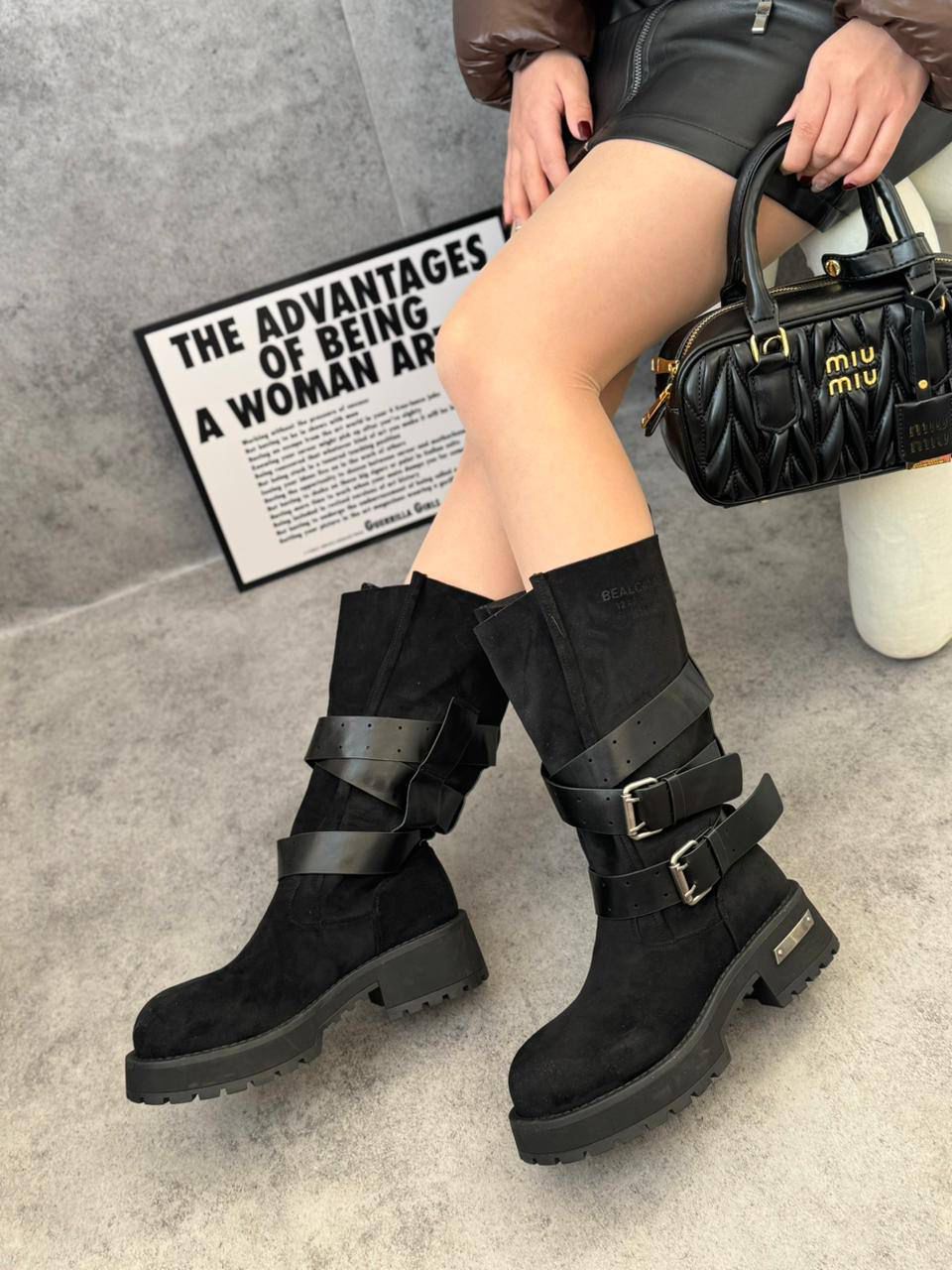 Сапоги женские, код 2588946