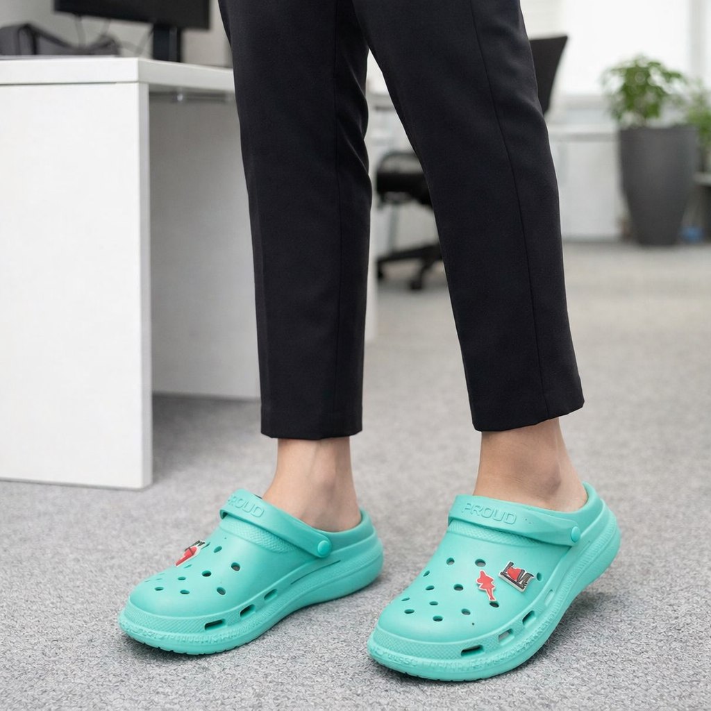 Кроксы женские, код 6838536