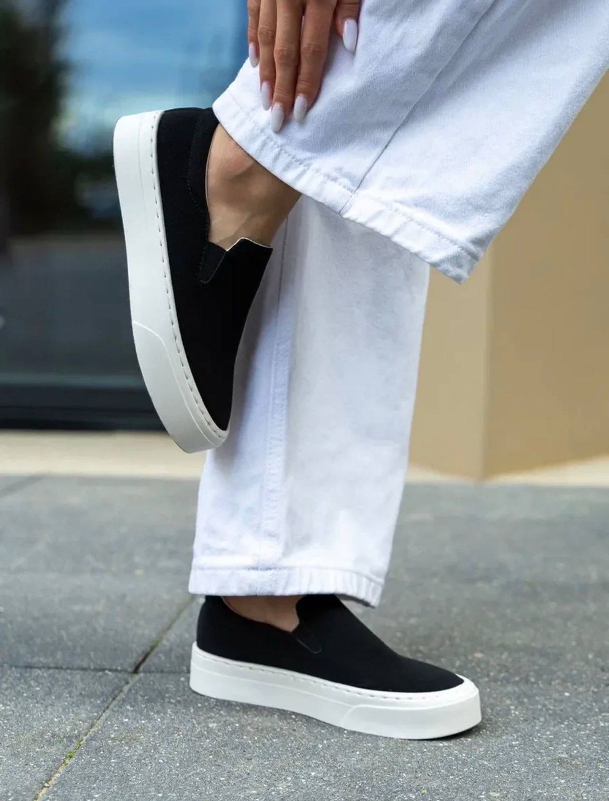 Слипоны женские, код 6838180