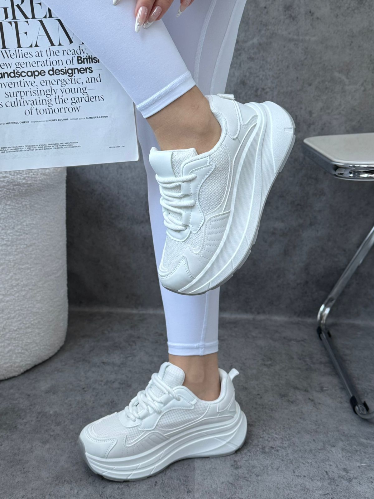 Кроссовки женские, код 6838181