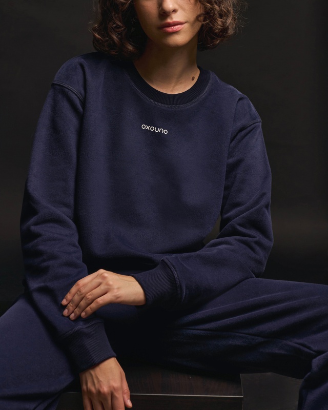 Свитшот:жен. МОДЕЛЬ 33 Кобальт