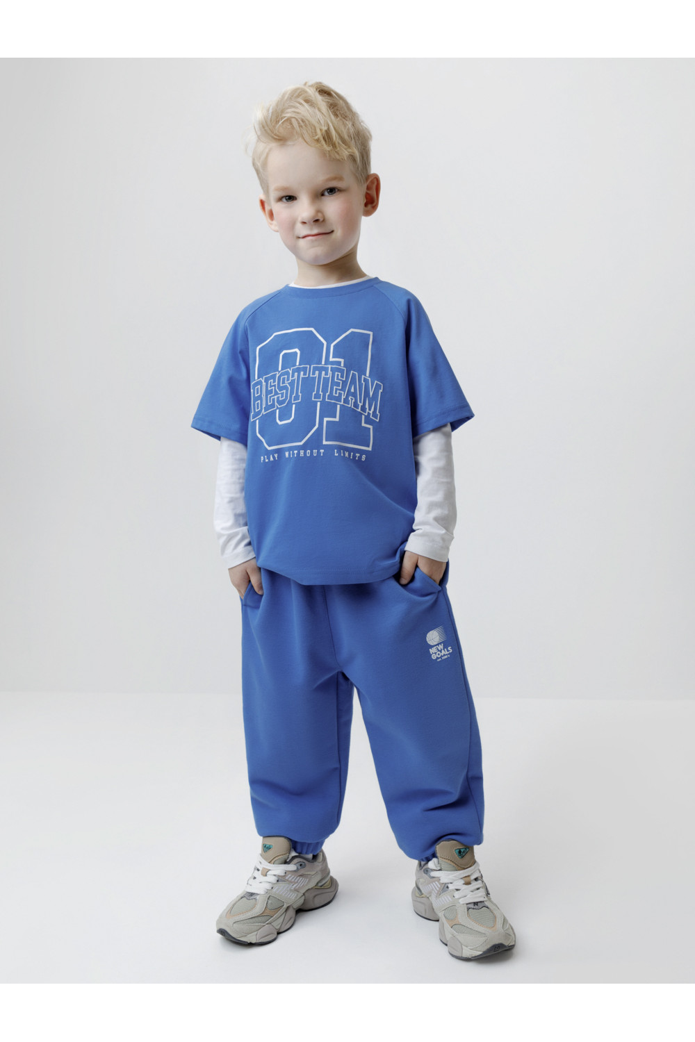 Crоckid Брюки КР 400940 синий 4043 к720 Crоckid