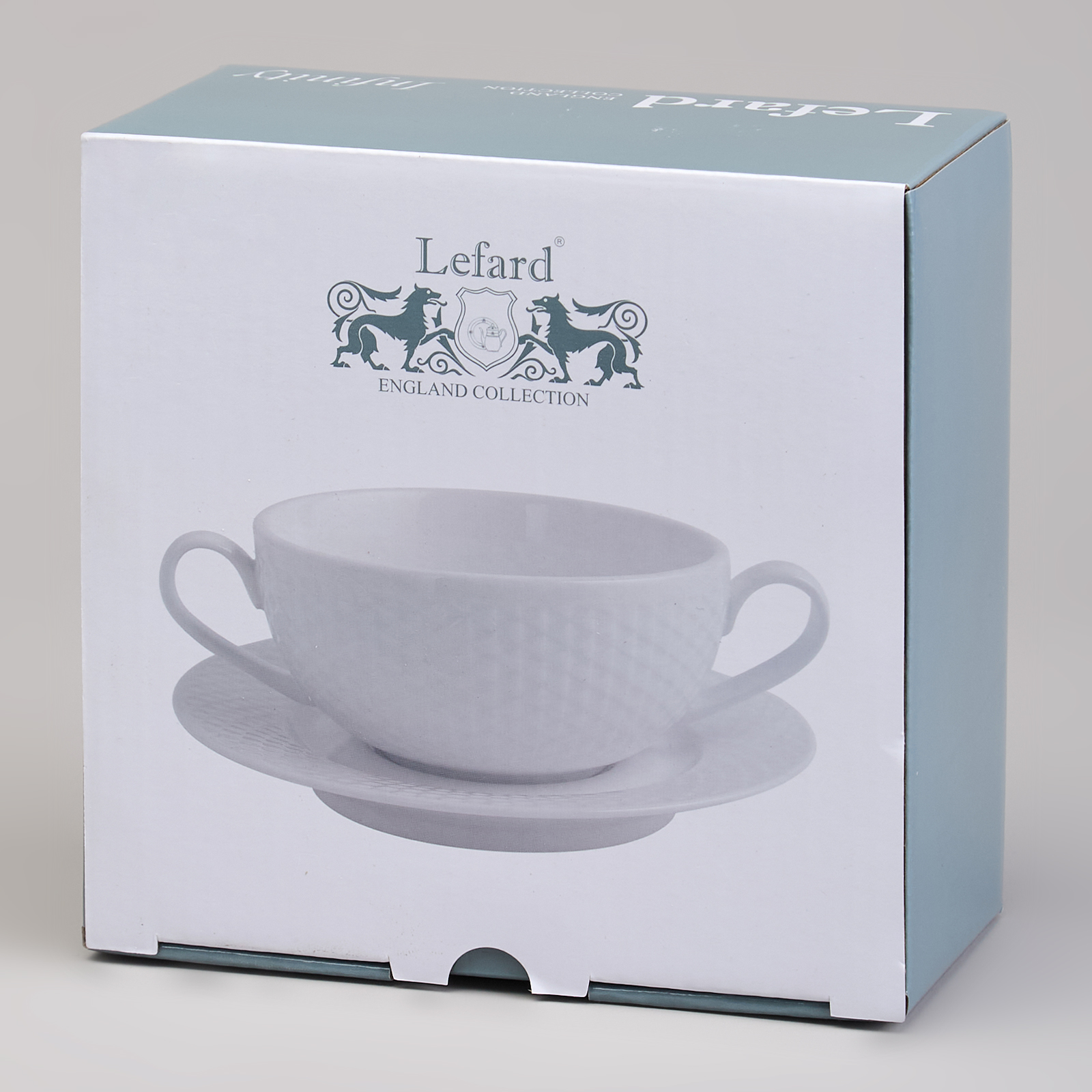 БУЛЬОННИЦА С БЛЮДЦЕМ LEFARD