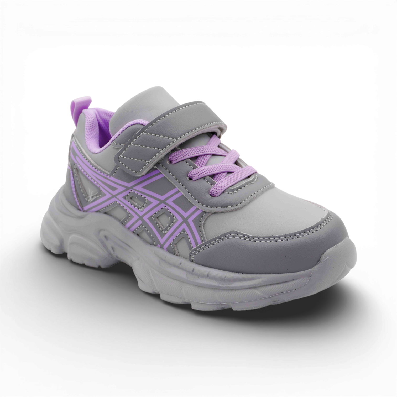 Кроссовки А877-15 серые