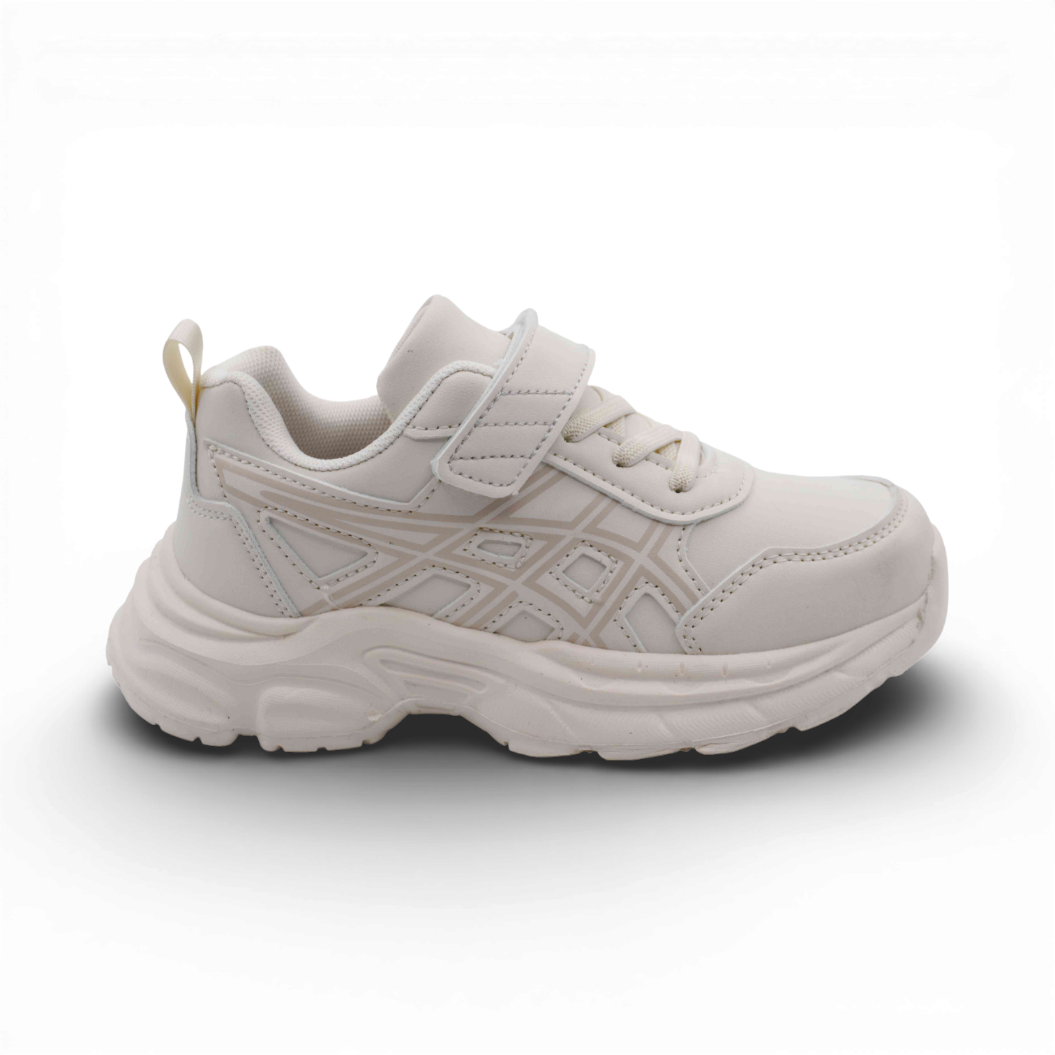 Кроссовки А877-20 бежевые