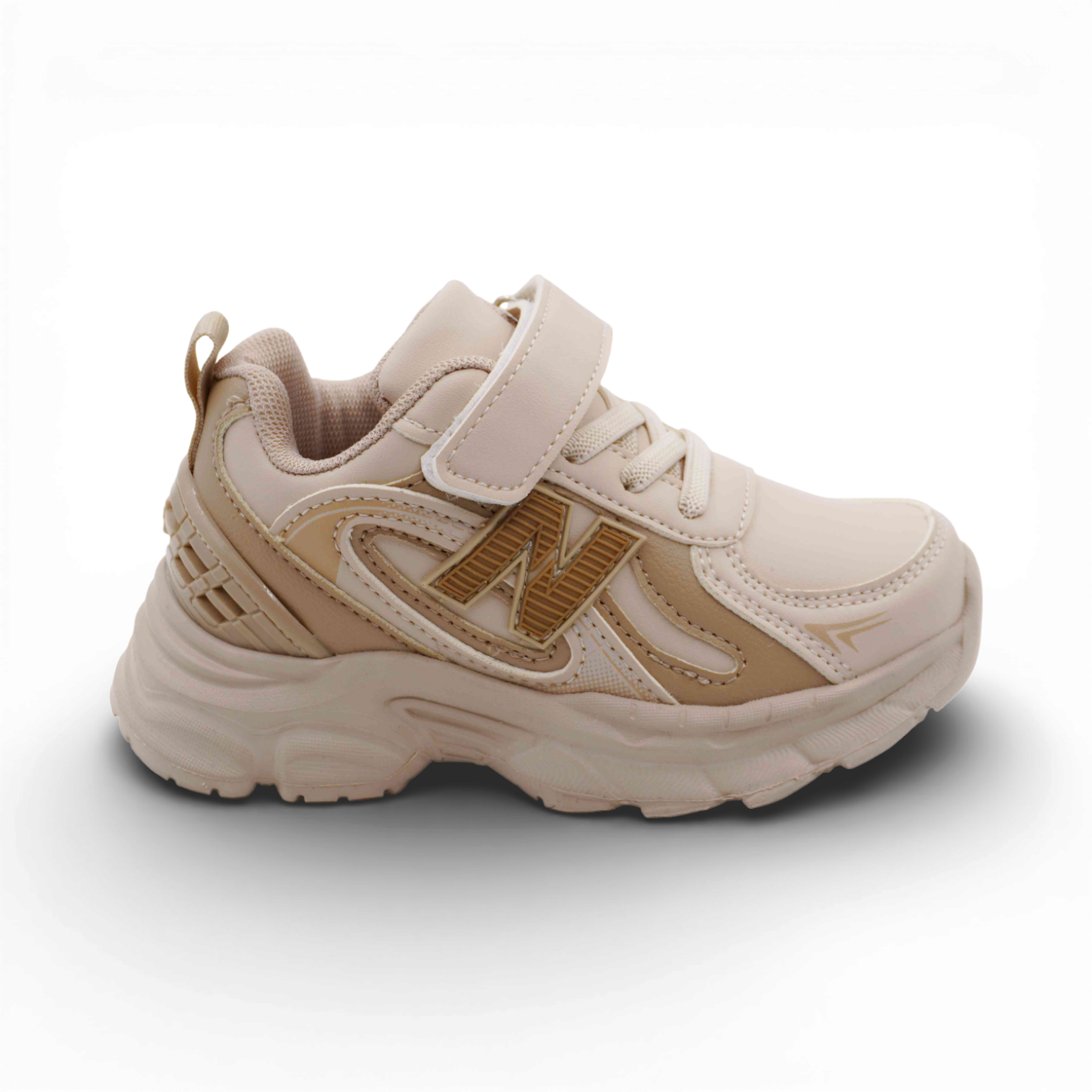 Кроссовки А879-11 бежевые