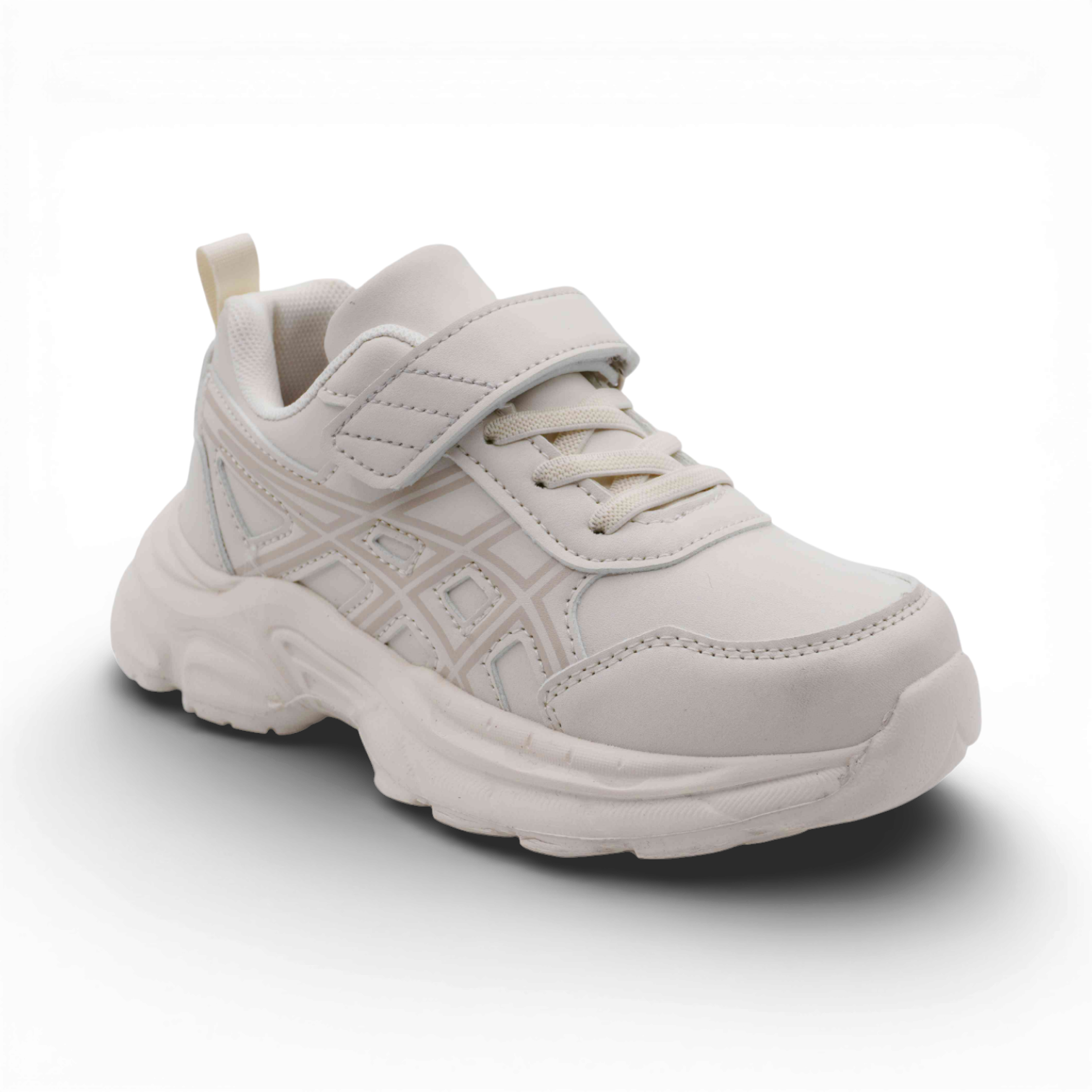 Кроссовки А877-20 бежевые