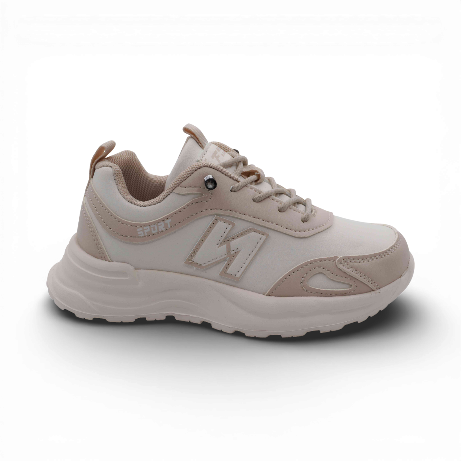 Кроссовки А861-20 бежевые