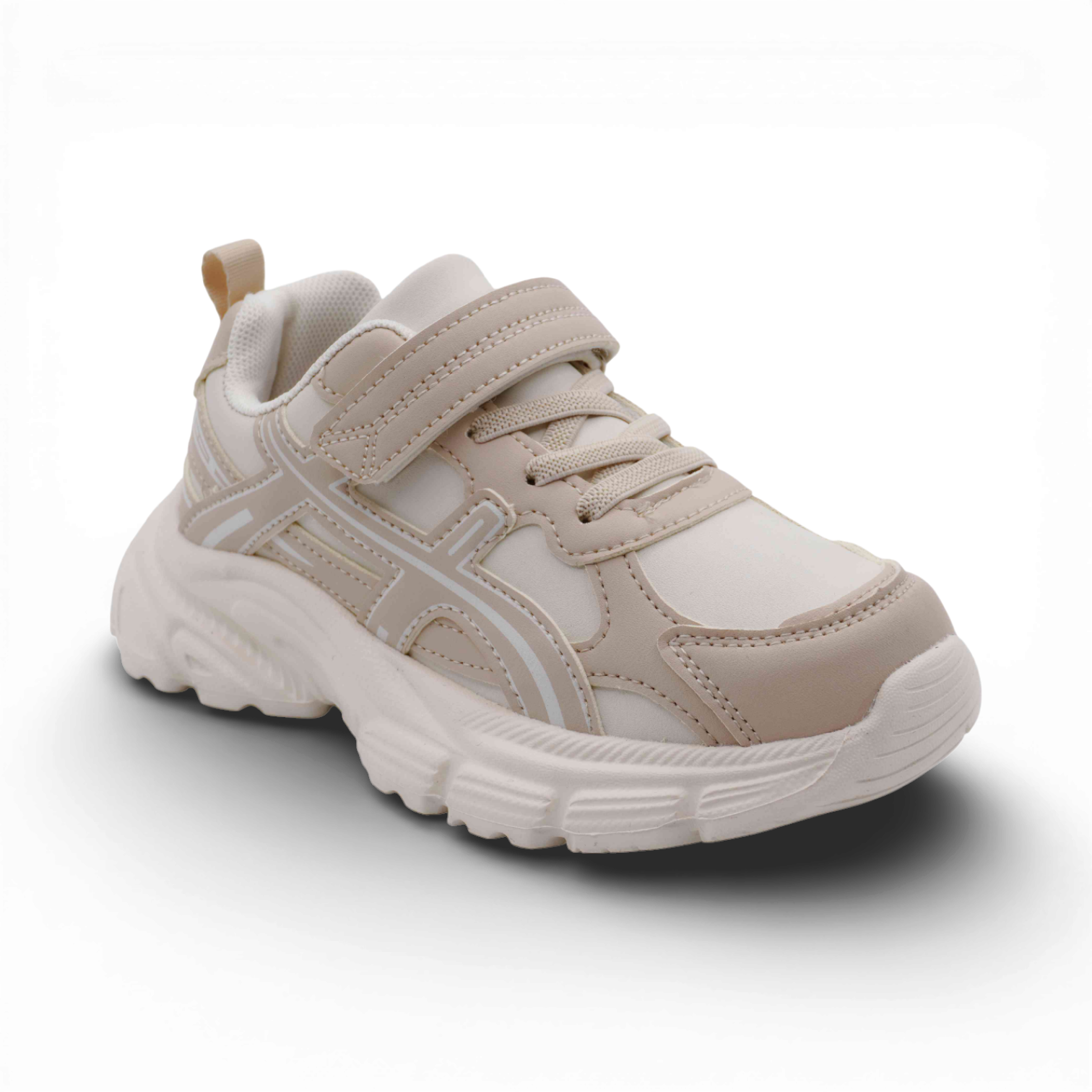 Кроссовки А876-20 бежевые