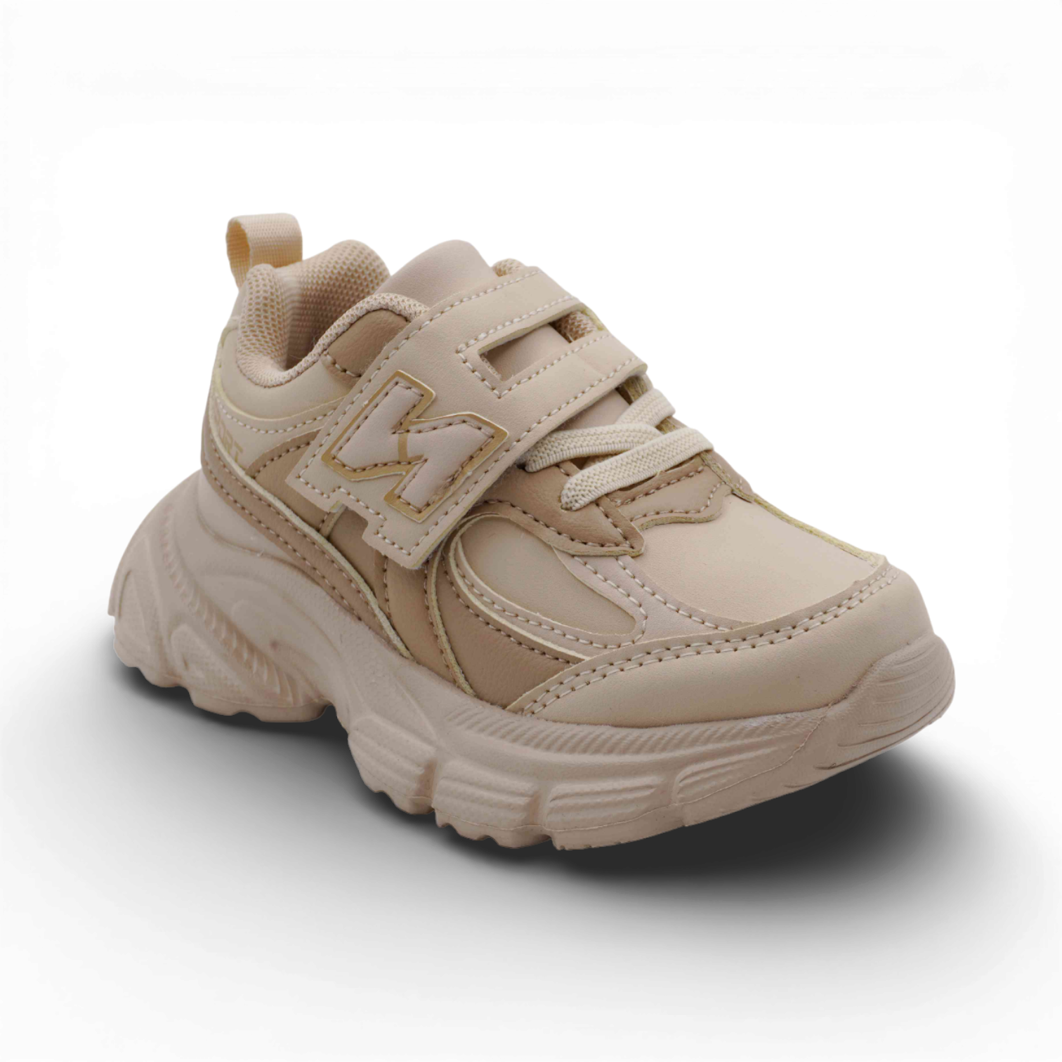 Кроссовки А878-11 бежевые