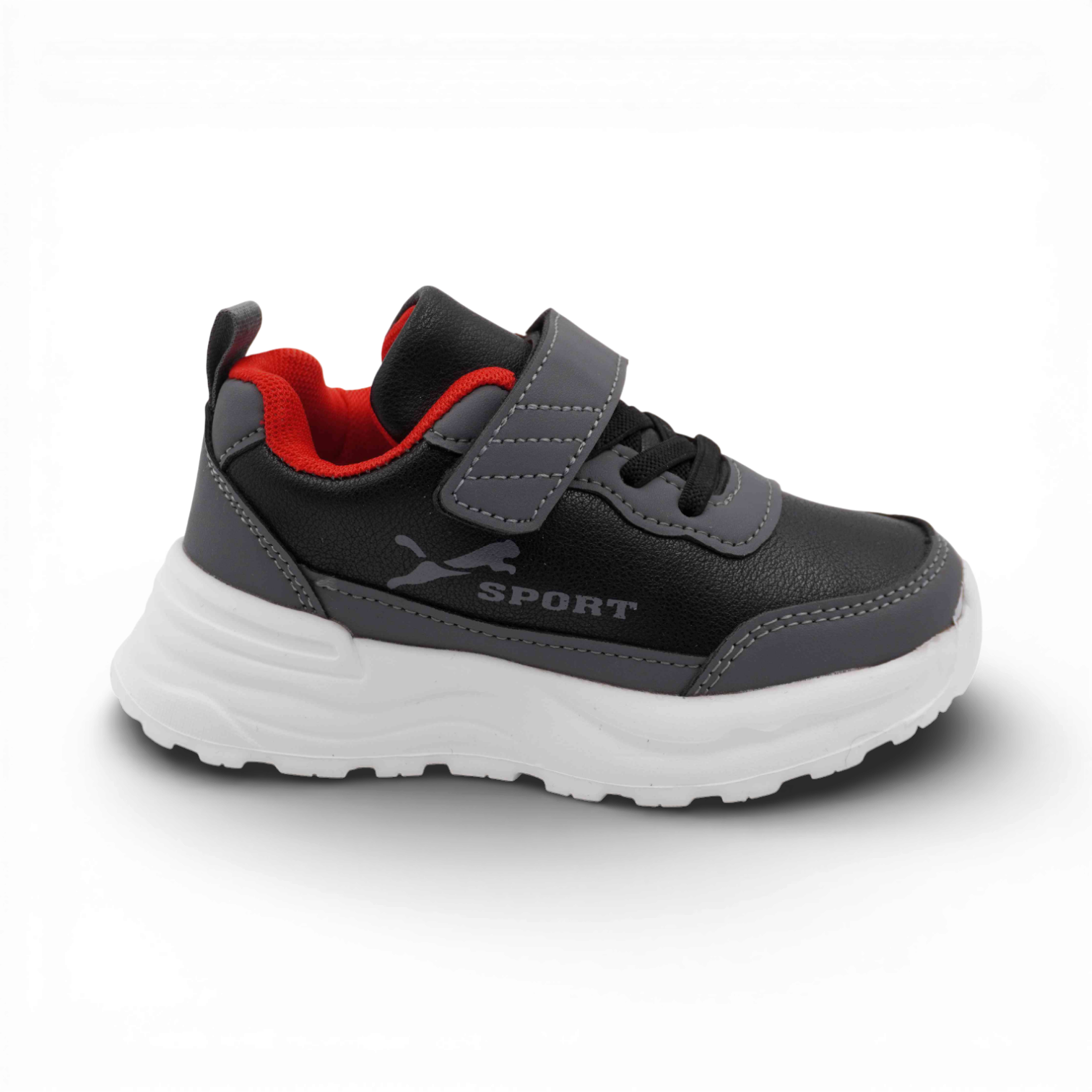 Кроссовки А865-5 черно красные