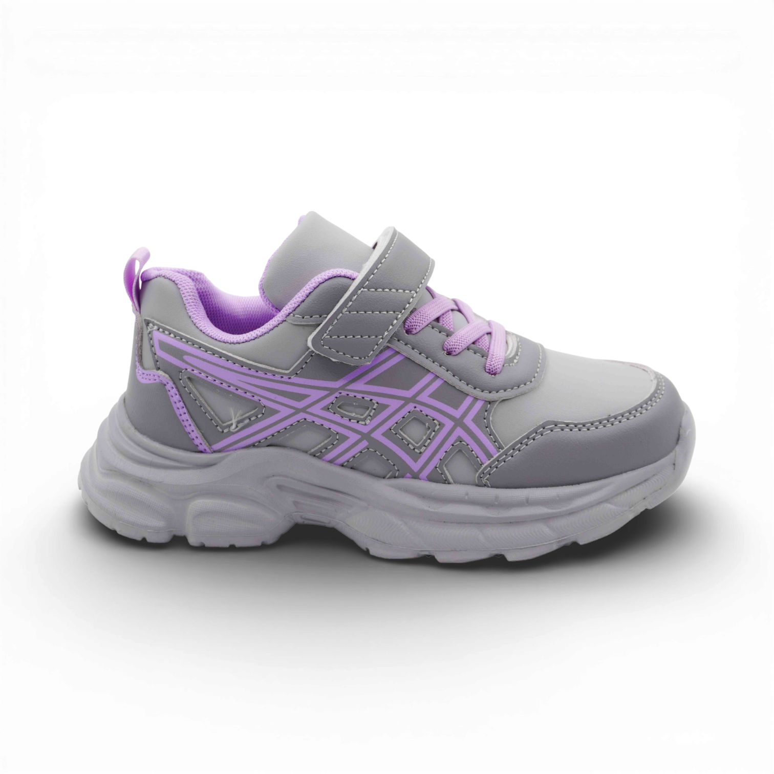 Кроссовки А877-15 серые