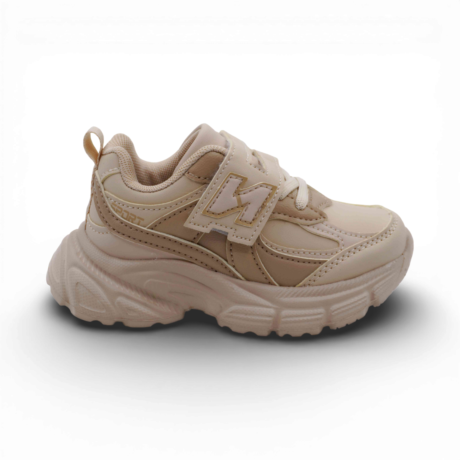 Кроссовки А878-11 бежевые