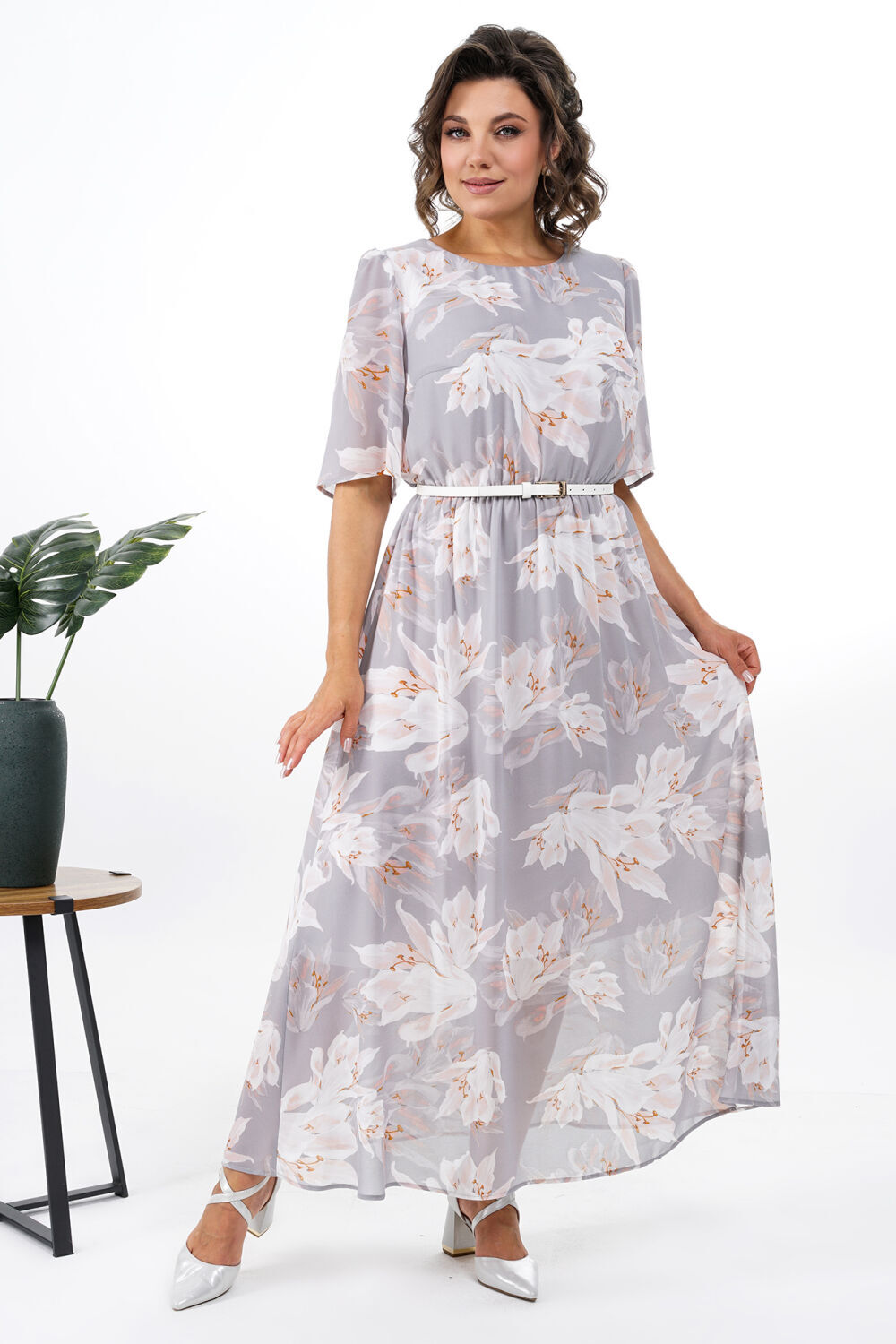 Платье ALANI 2369-Р серый