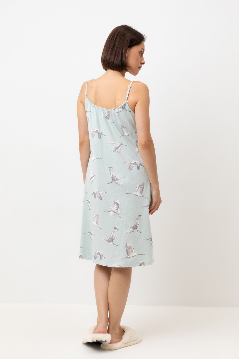 ст. цена1288руб.! Trikozza Сорочка Е 10053голубой