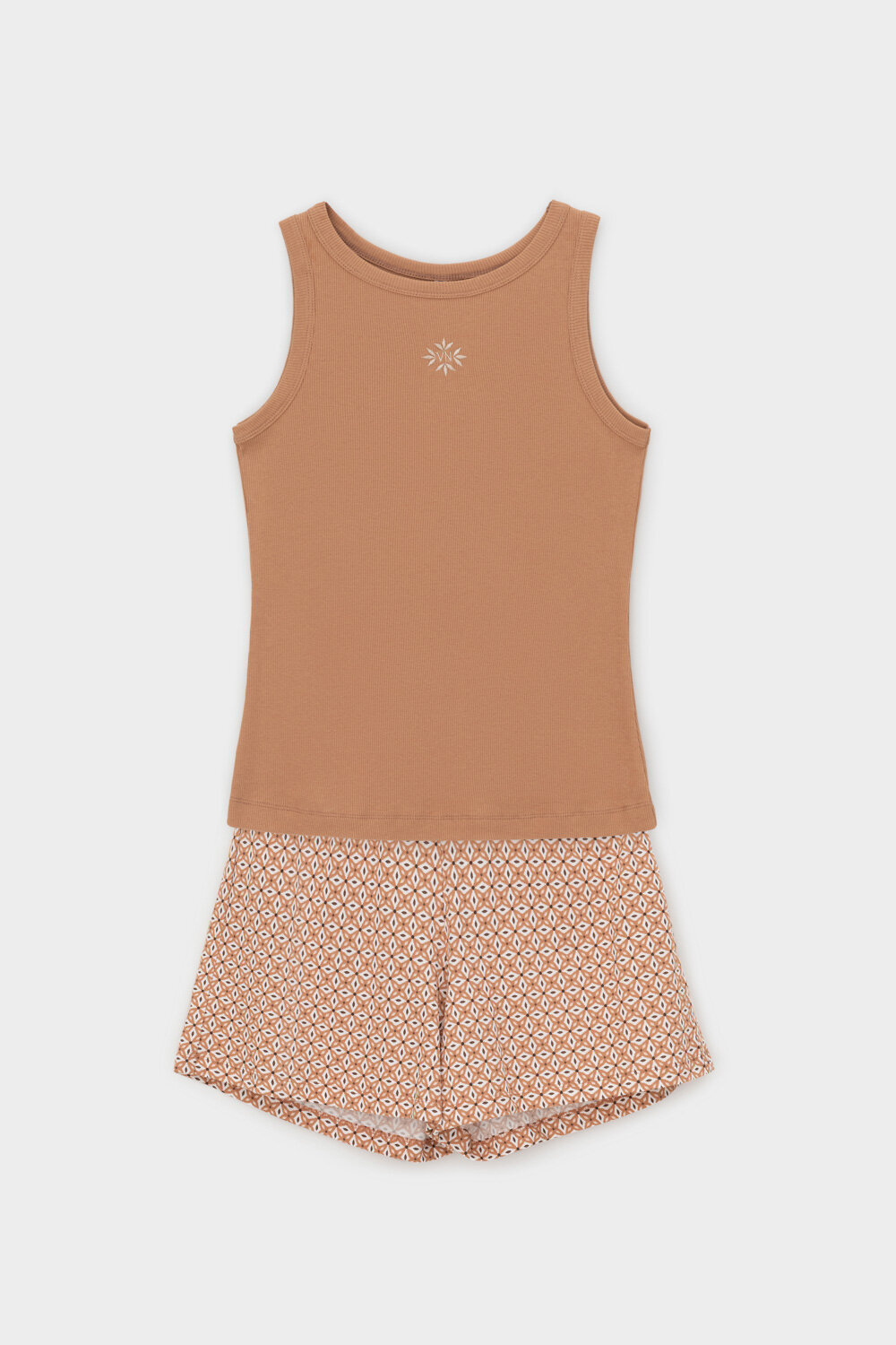 ст. цена1400руб.! Trikozza Пижама Е 20159индийский загар, геометрический орнамент